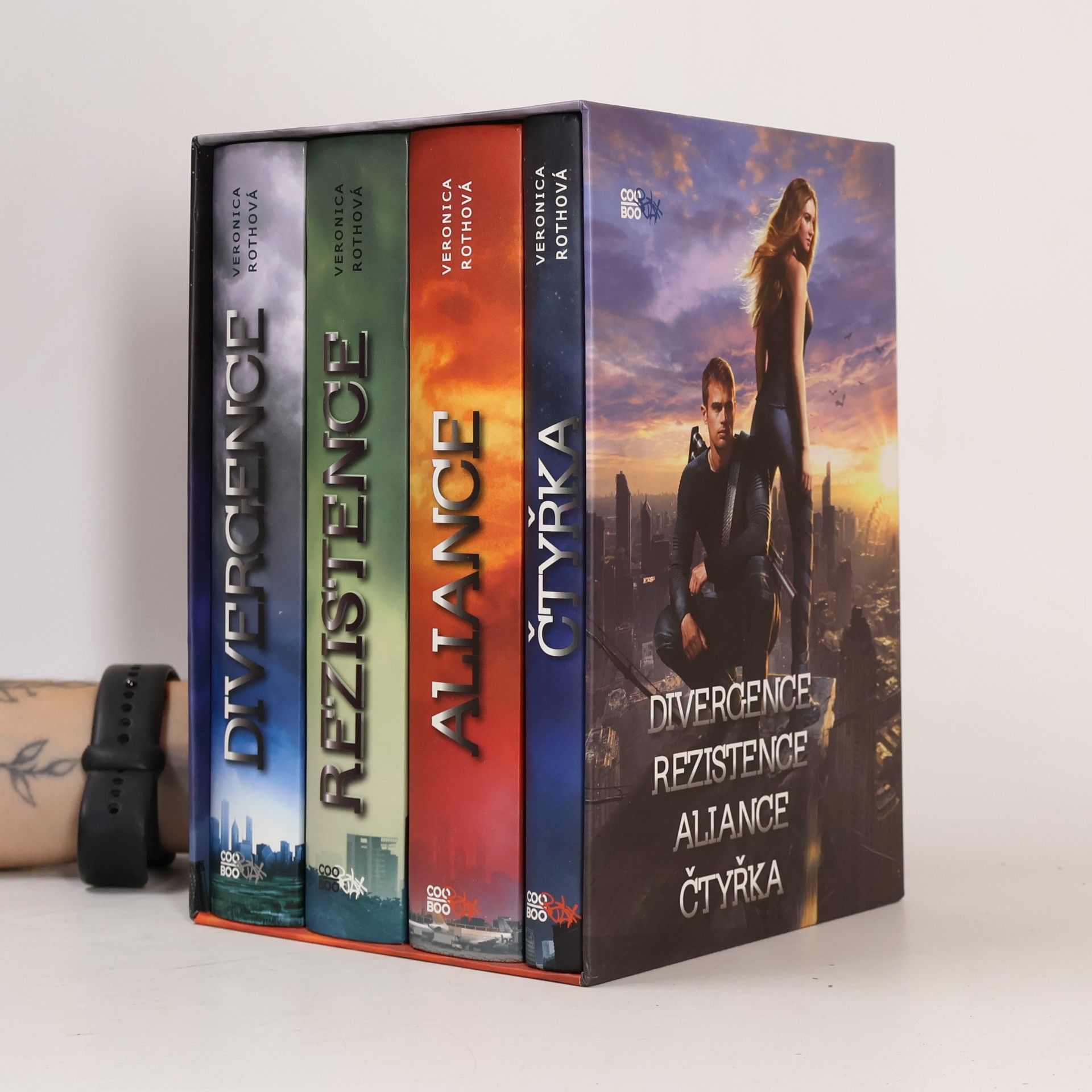 Veronica Roth Divergentní trilogie + Čtyřka (Box)