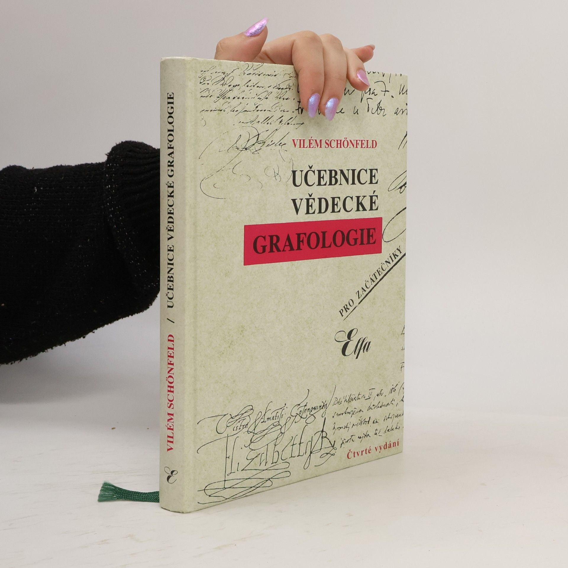 Vilém Schönfeld Učebnice vědecké grafologie pro začátečníky