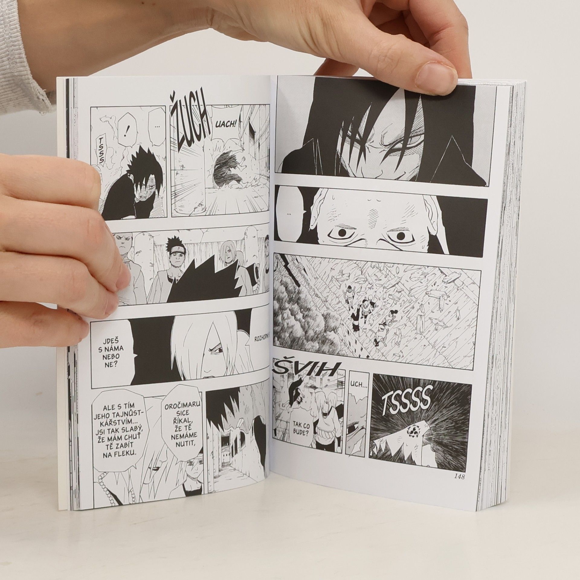 Masashi Kishimoto Naruto. 20. díl, Naruto versus Sasuke