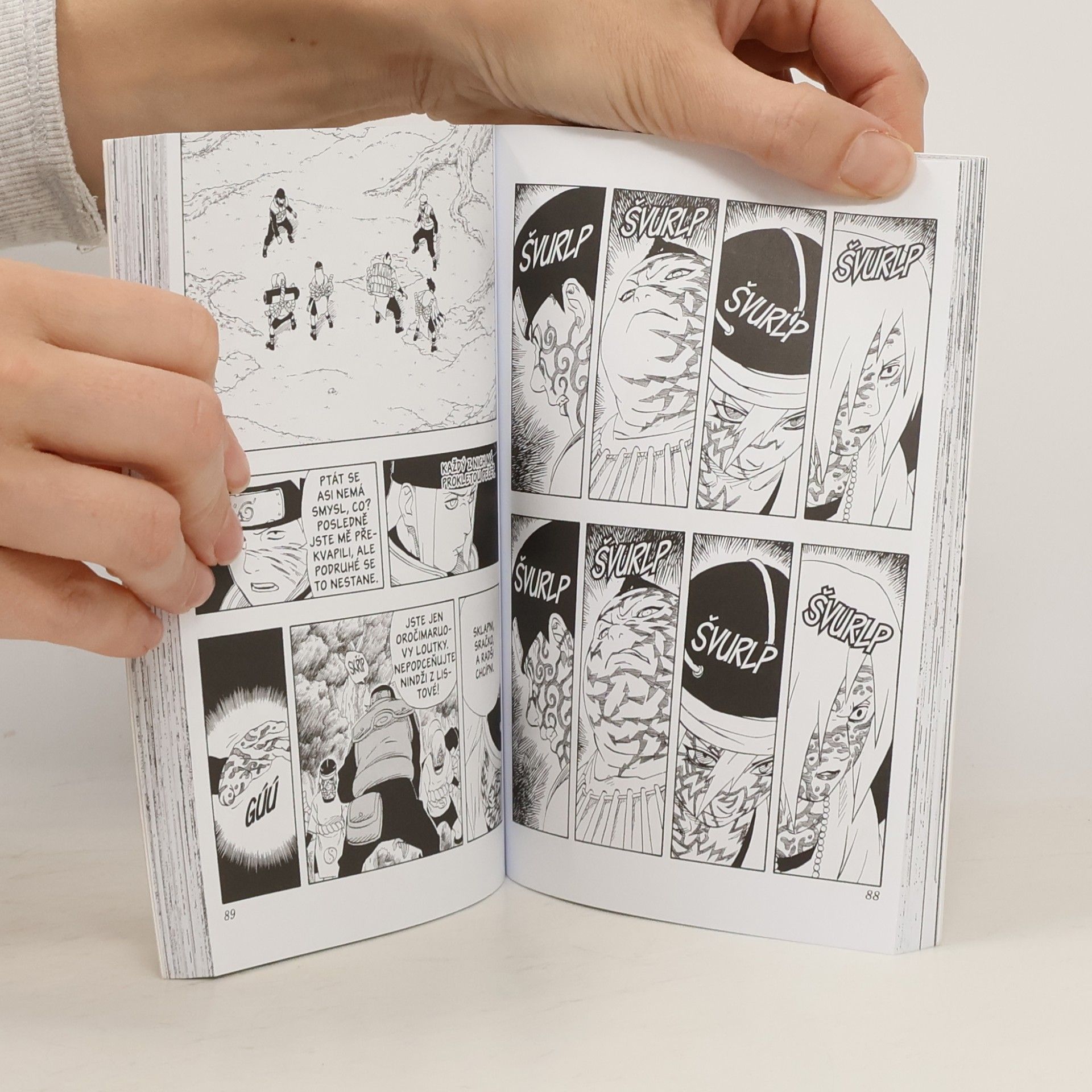 Masashi Kishimoto Naruto. 21. díl, Neodpustitelné