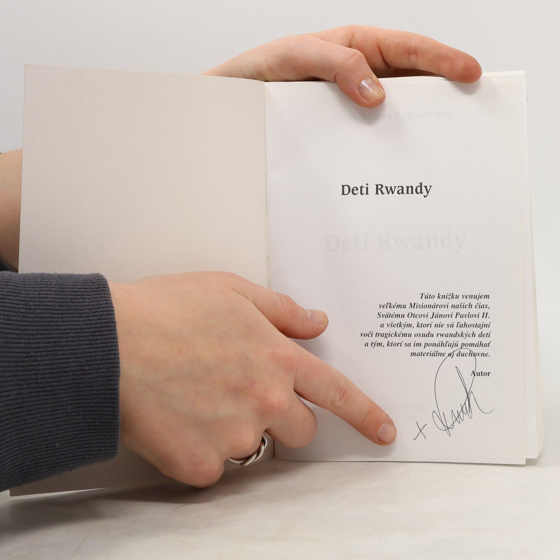 Roman Rusinek Děti Rwandy