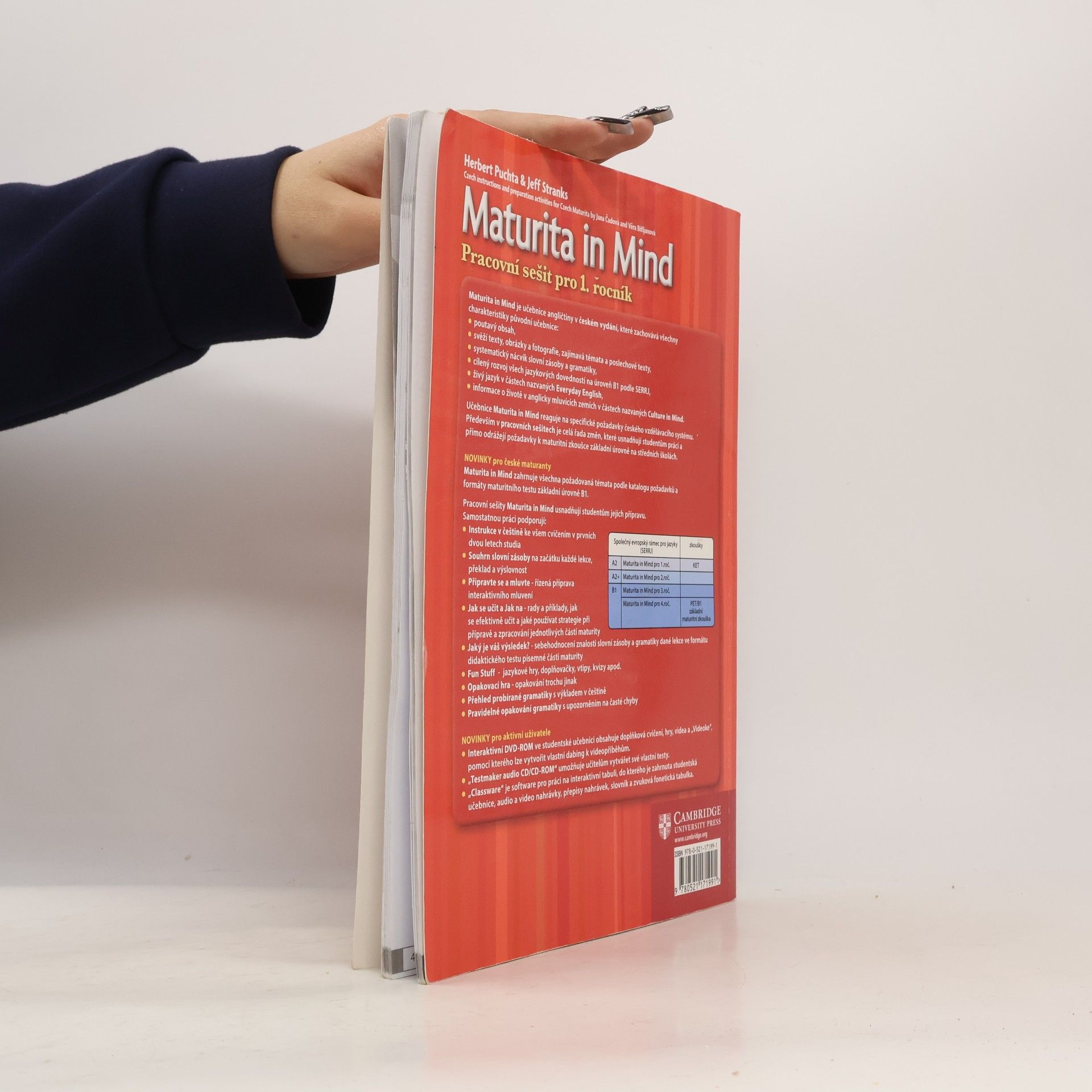 Herbert Puchta Maturita in mind. Pracovní sešit pro 1. ročník
