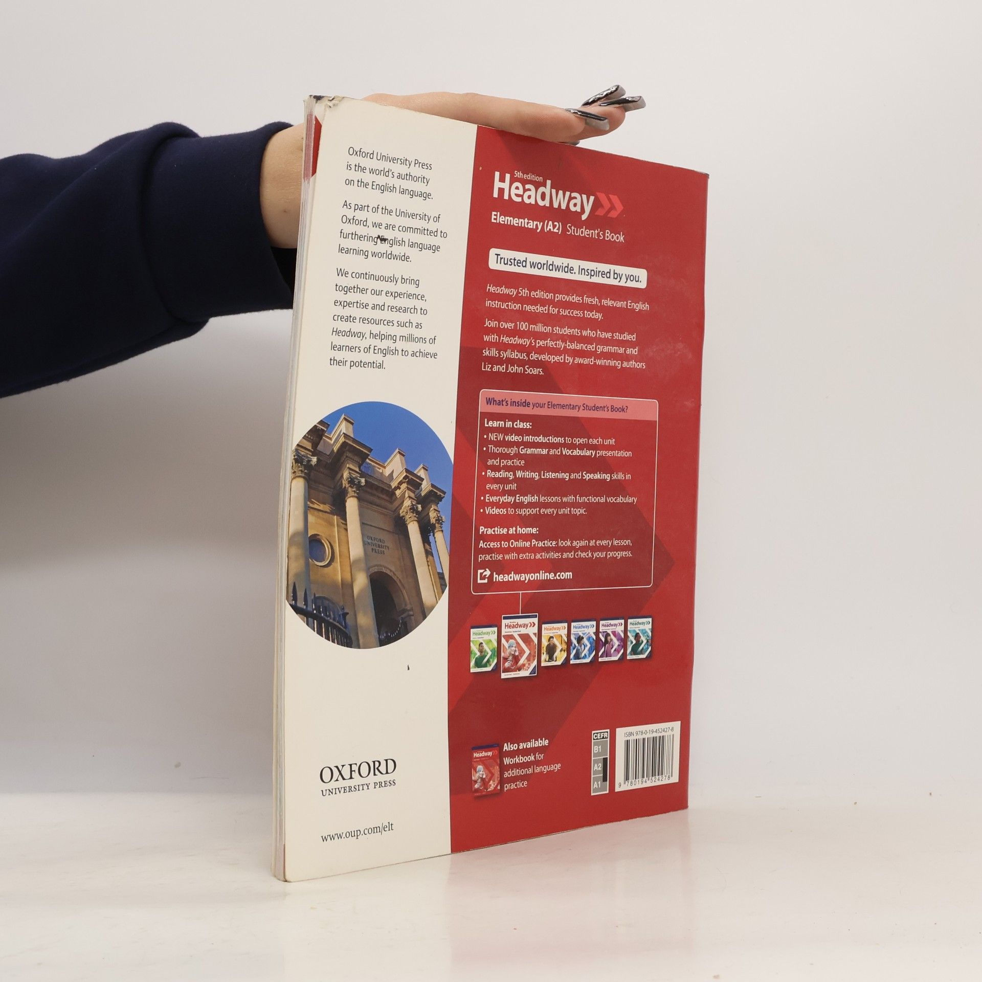 Liz Soars New Headway Elementary Multipack A with Online Practice (5th)