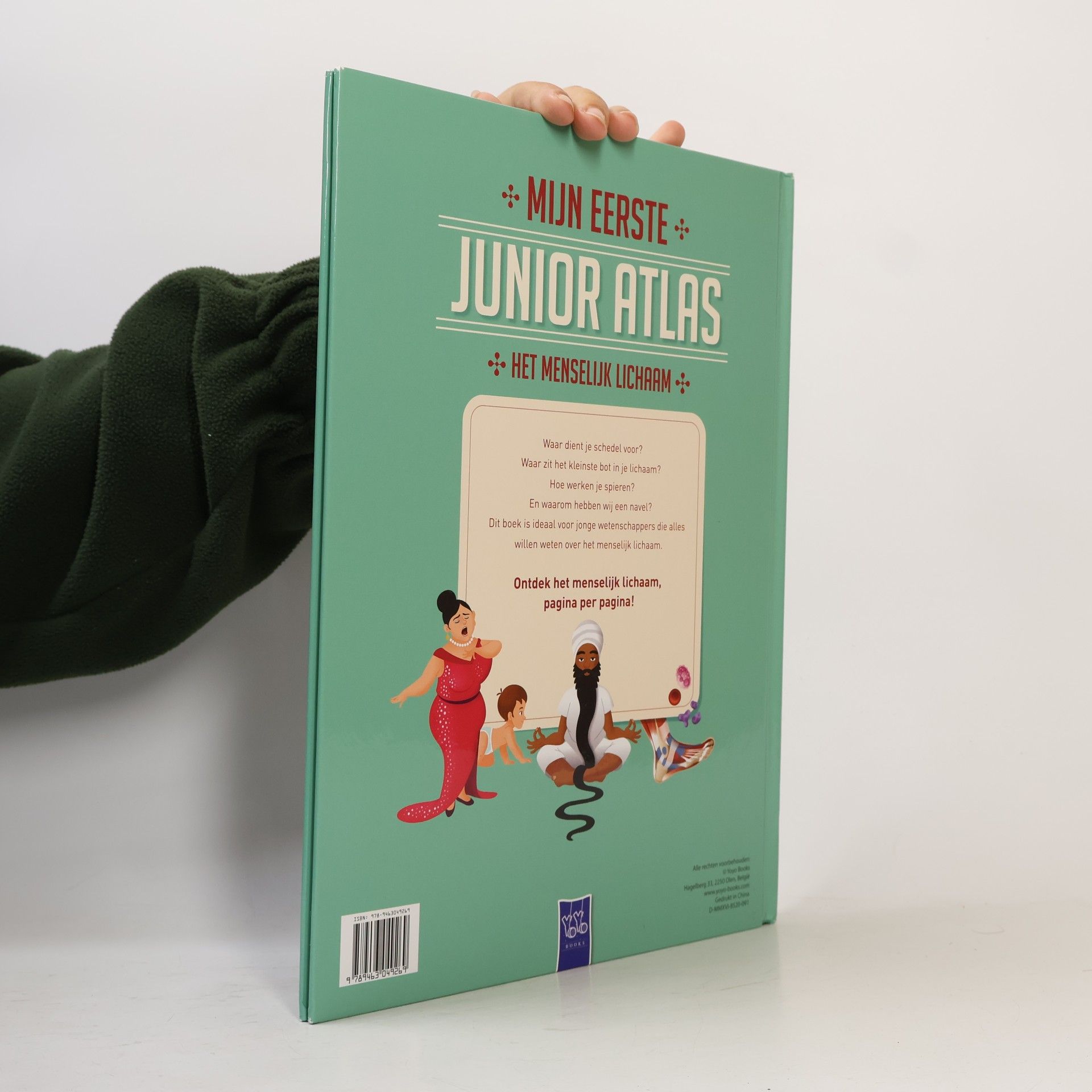 Mijn eerste junior atlas: Het menselijk lichaam