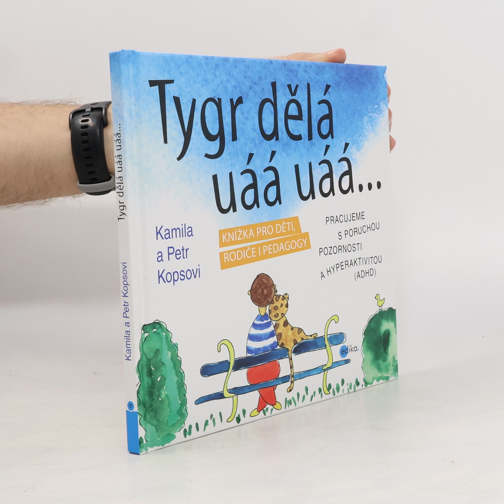 Tygr dělá uáá uáá...