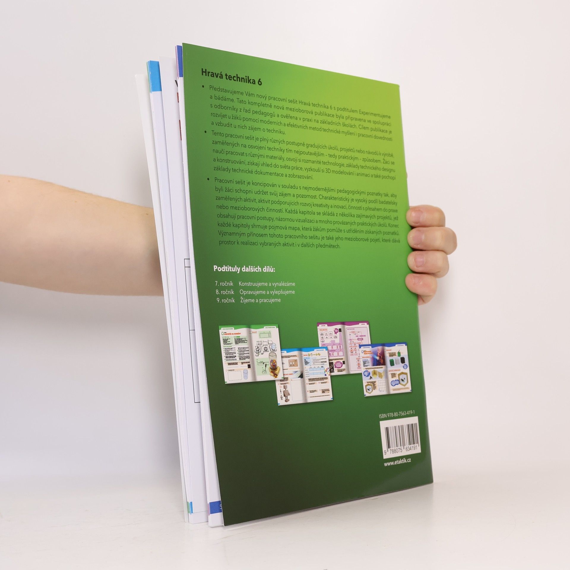 Autorenkollektiv Technika pro 6. ročník. Experimentujeme a bádáme. Pracovní sešit