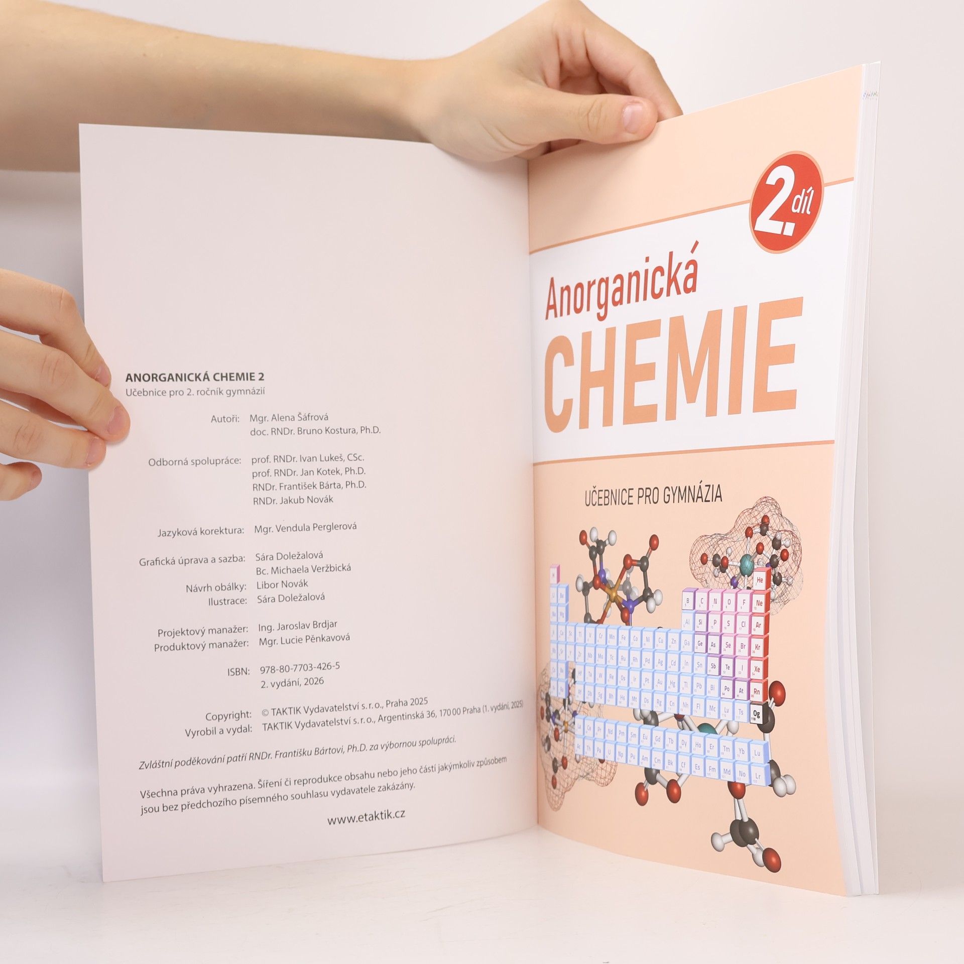 Alena Šáfrová Anorganická chemie 2