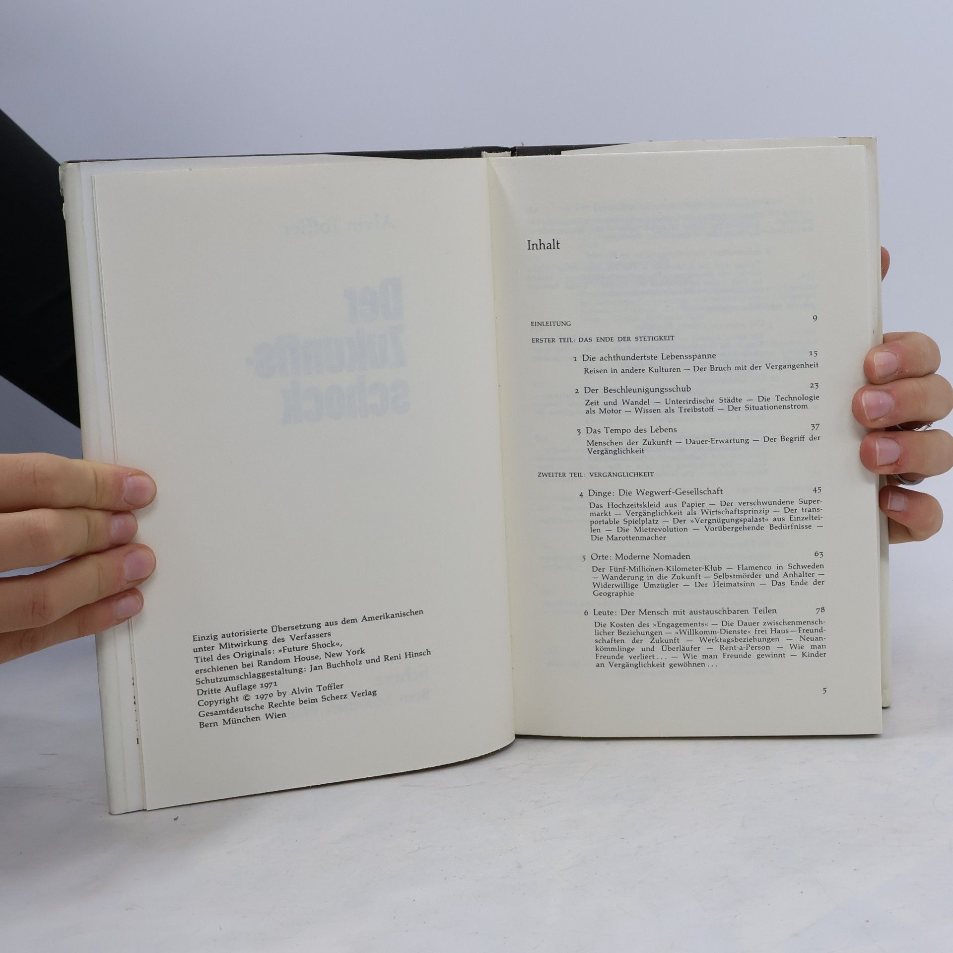 Alvin Toffler Der Zukunftsschock