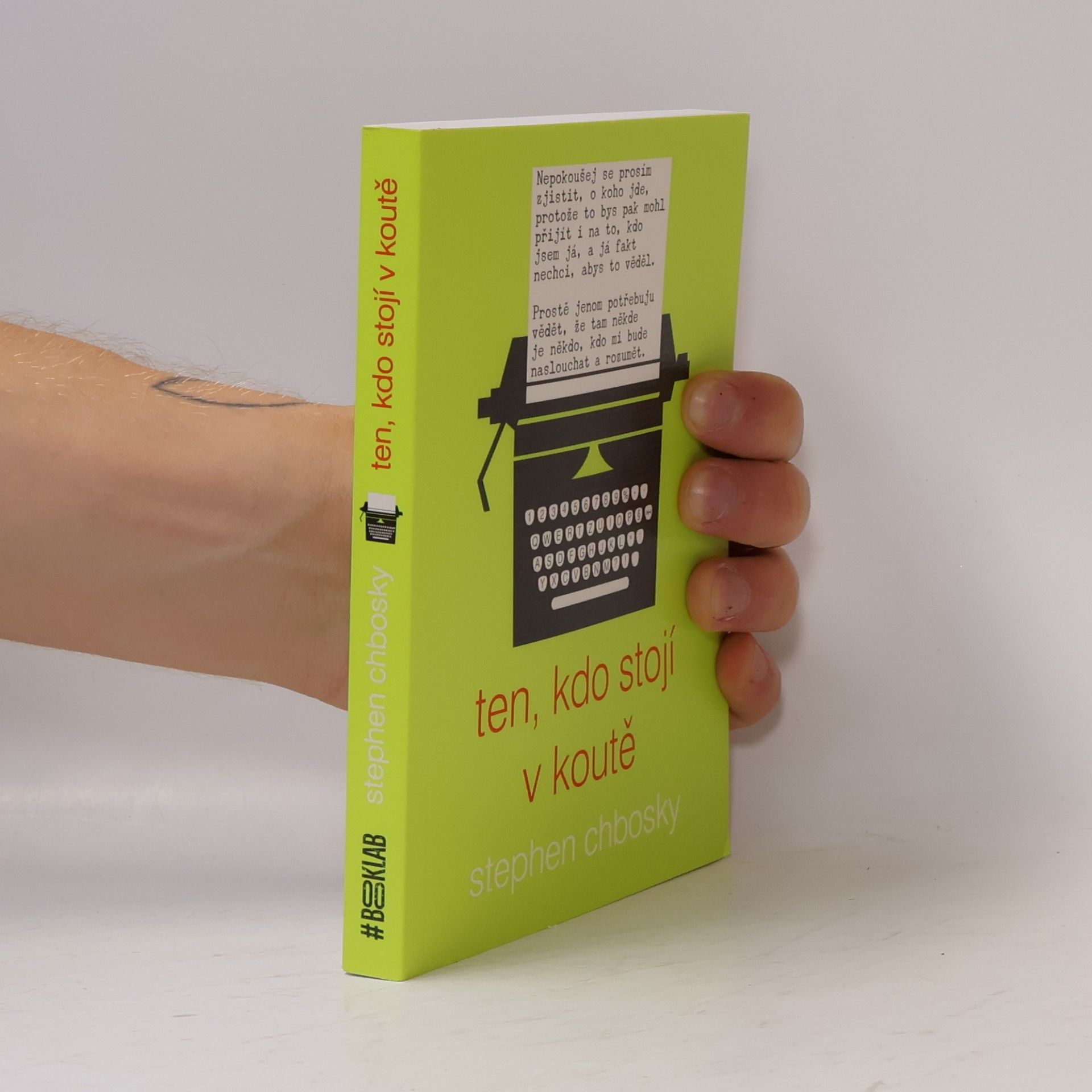 Stephen Chbosky Ten, kdo stojí v koutě