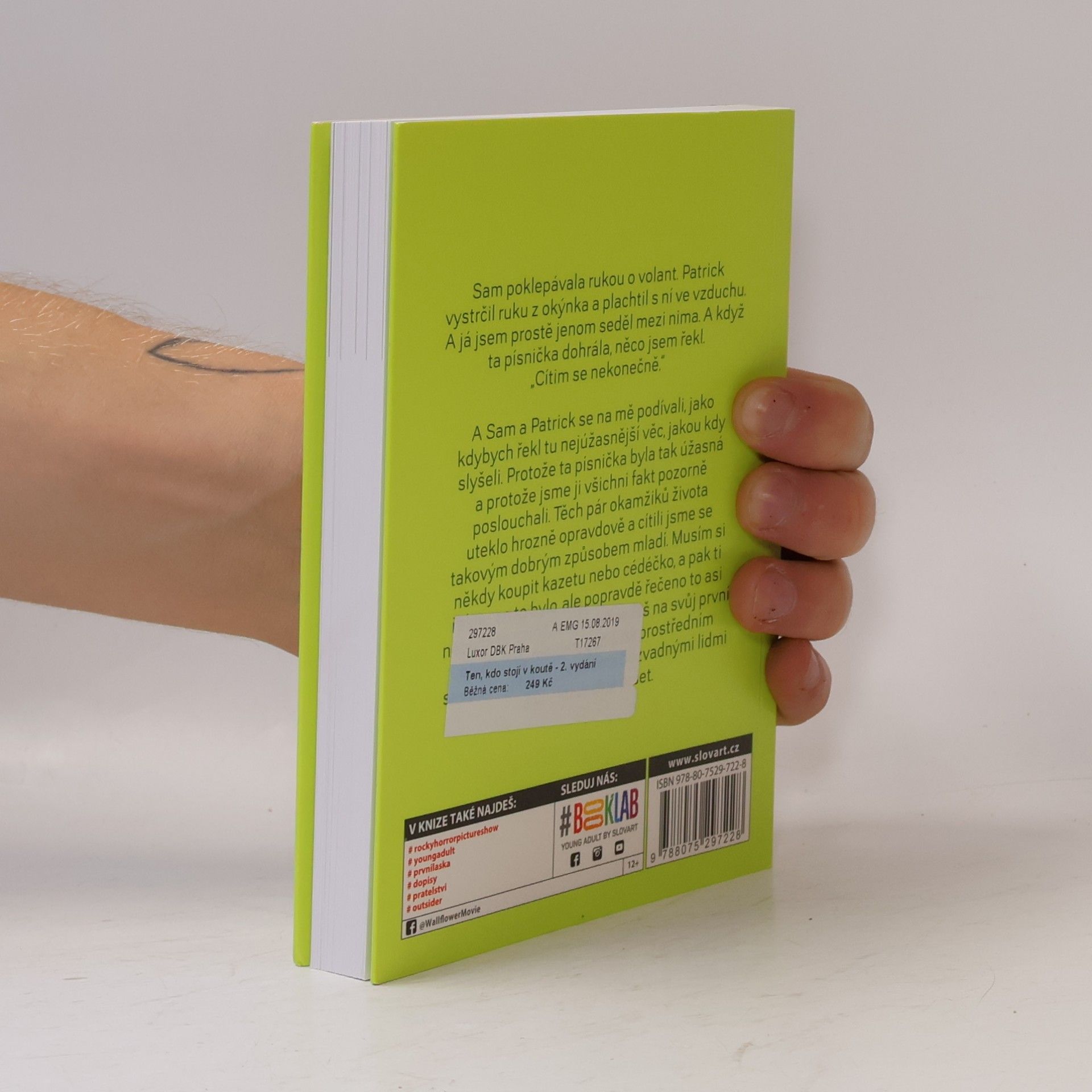 Stephen Chbosky Ten, kdo stojí v koutě