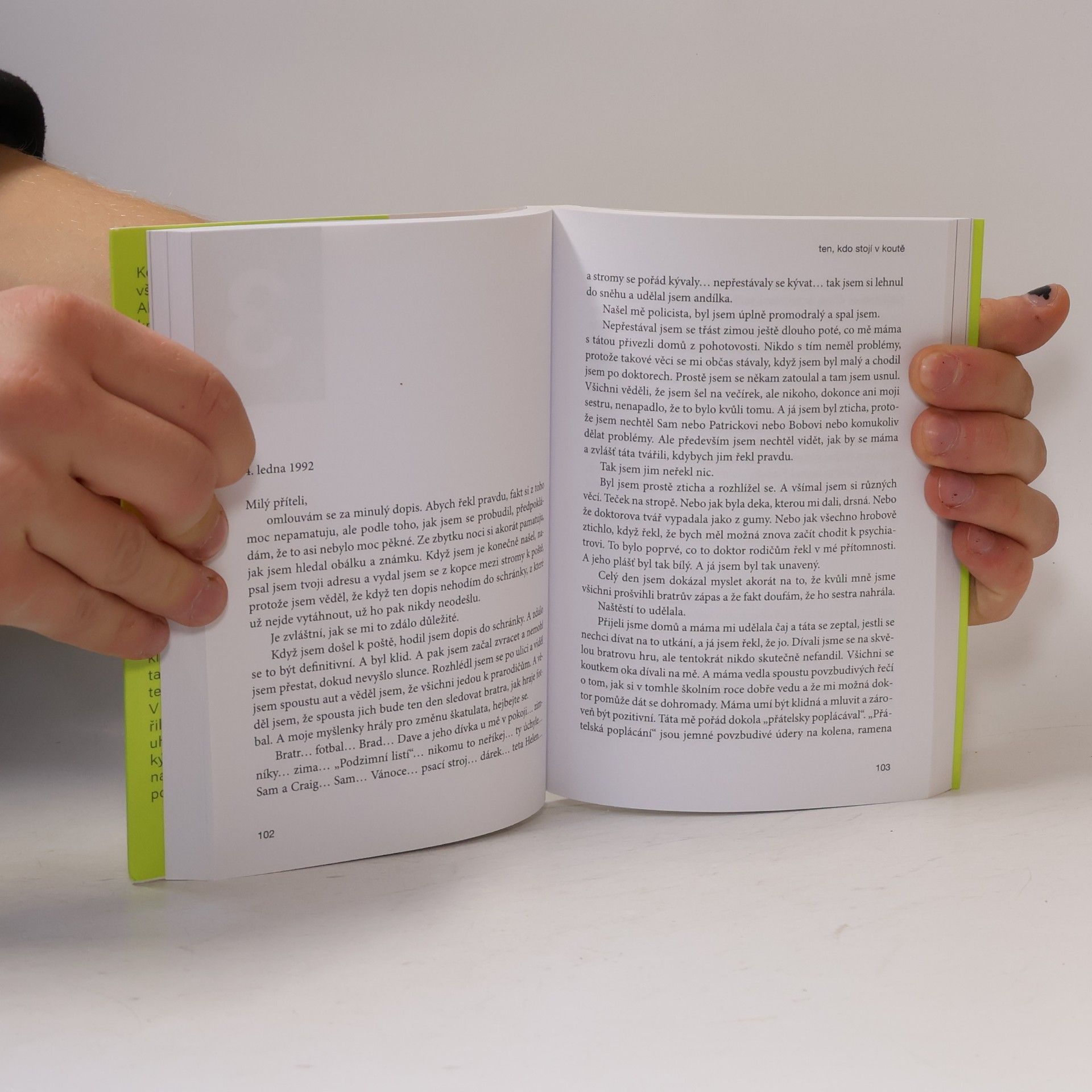 Stephen Chbosky Ten, kdo stojí v koutě