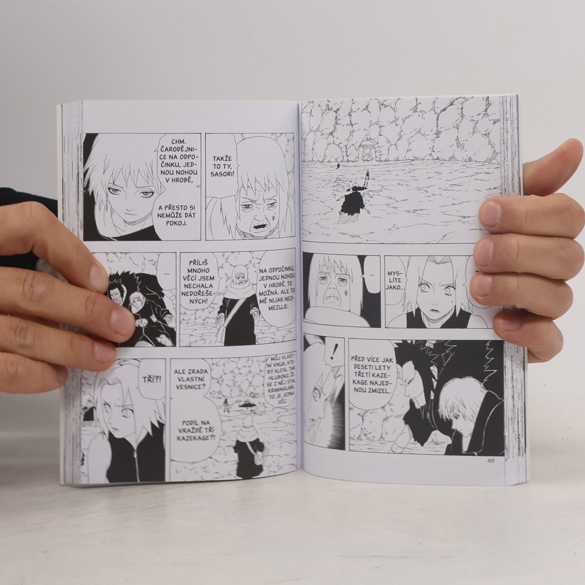 Masashi Kishimoto Naruto. 30. díl, Sakura a Babi Čijo