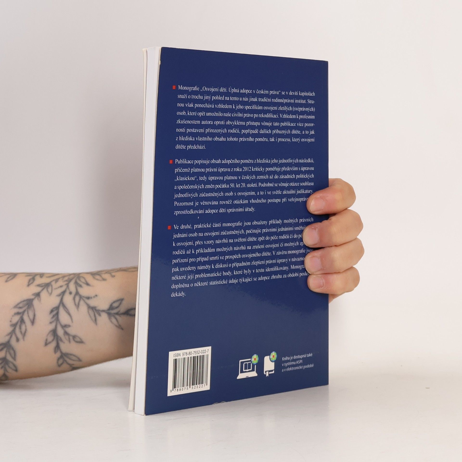 Adam Křístek Osvojení dětí. Úplná adopce v českém právu