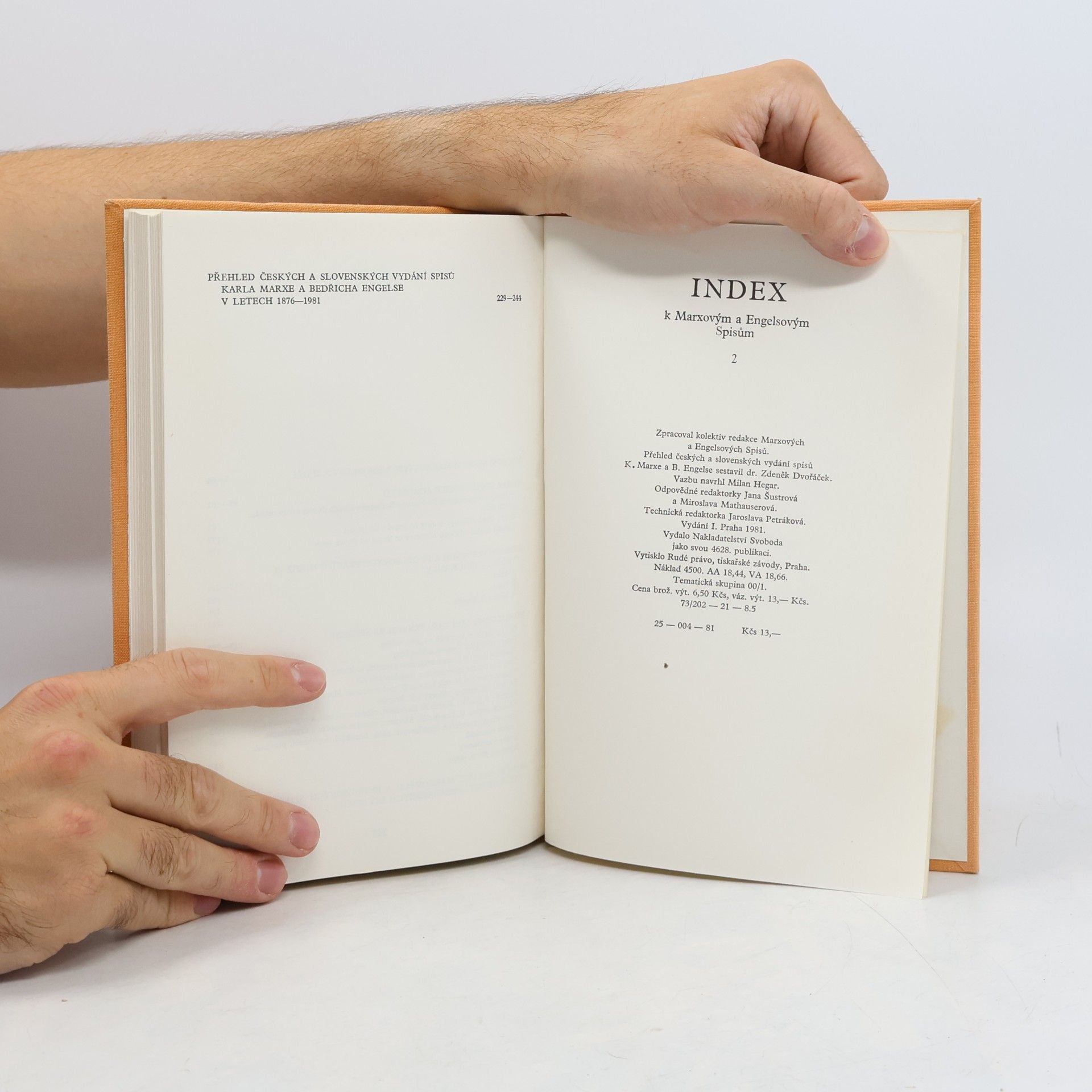 Autorenkollektiv Index k Marxovým a Engelsovým spisům 2
