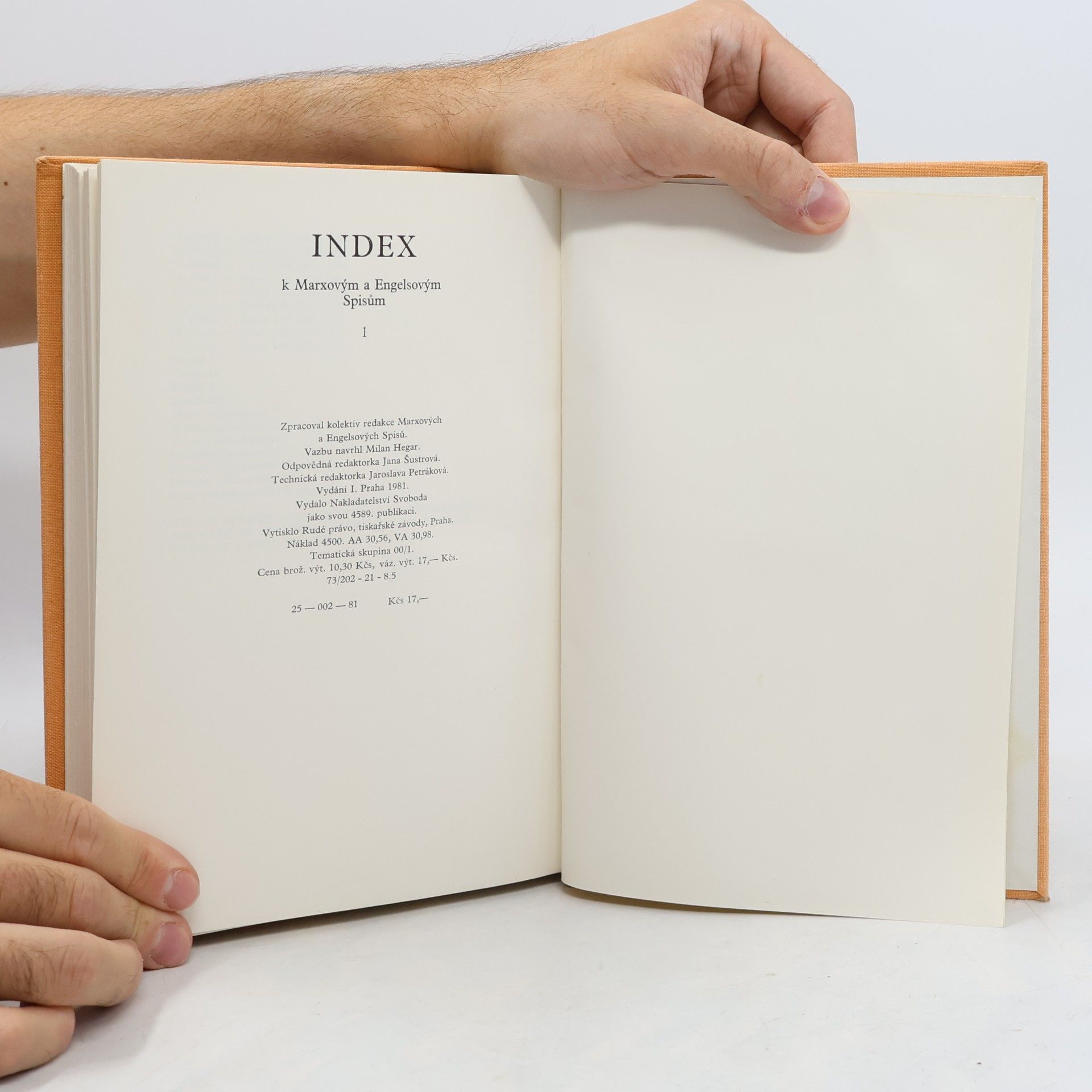 Autorenkollektiv Index k Marxovým a Engelsovým spisům 1
