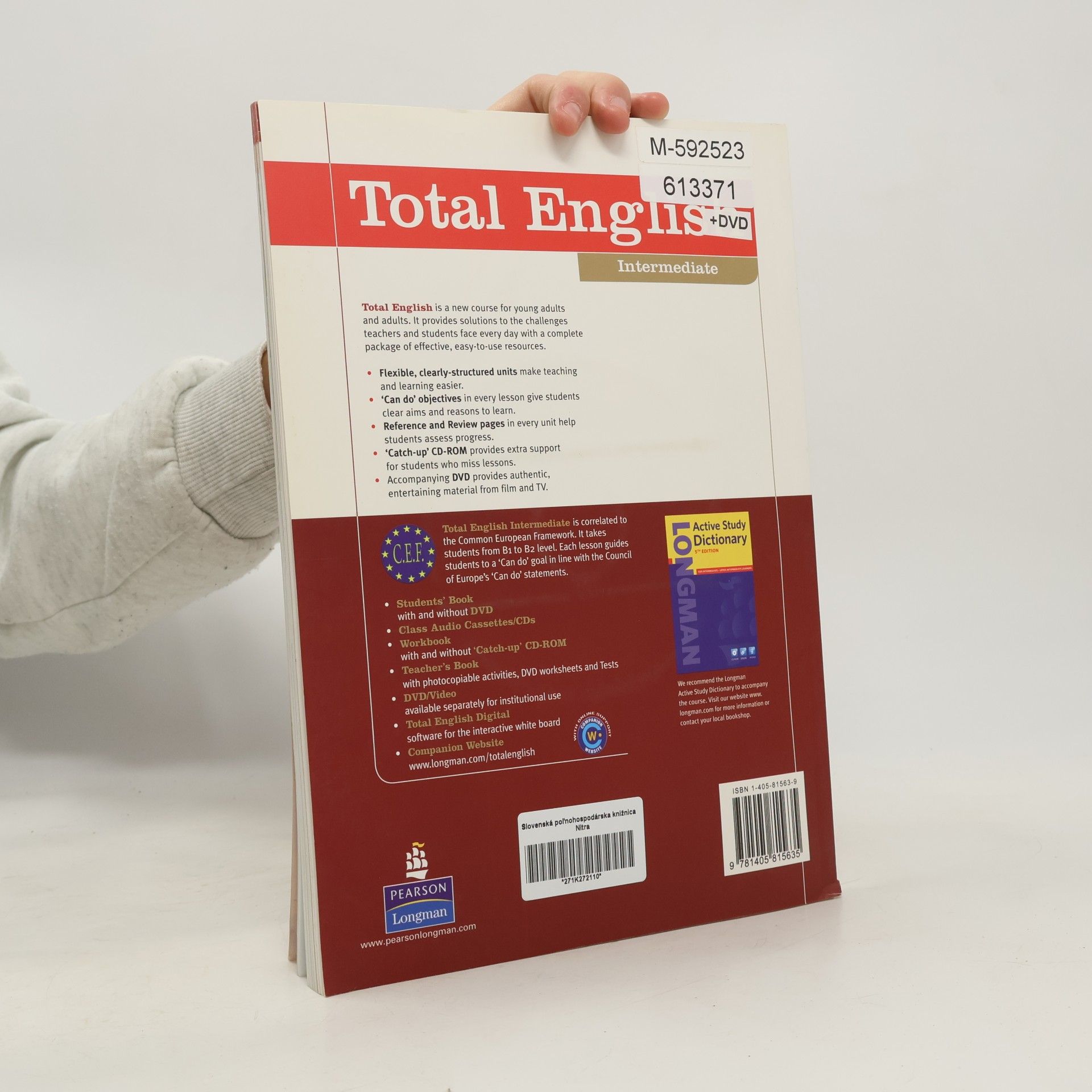 J. J. Wilson Total English. Intermediate student's book.