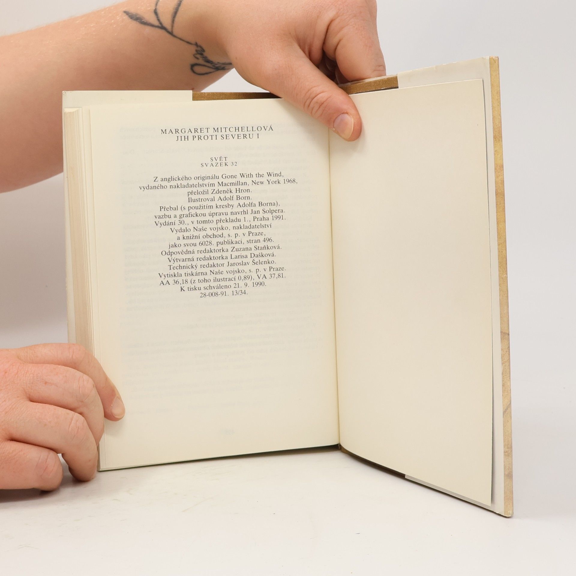 Margaret Mitchell Jih proti Severu I.