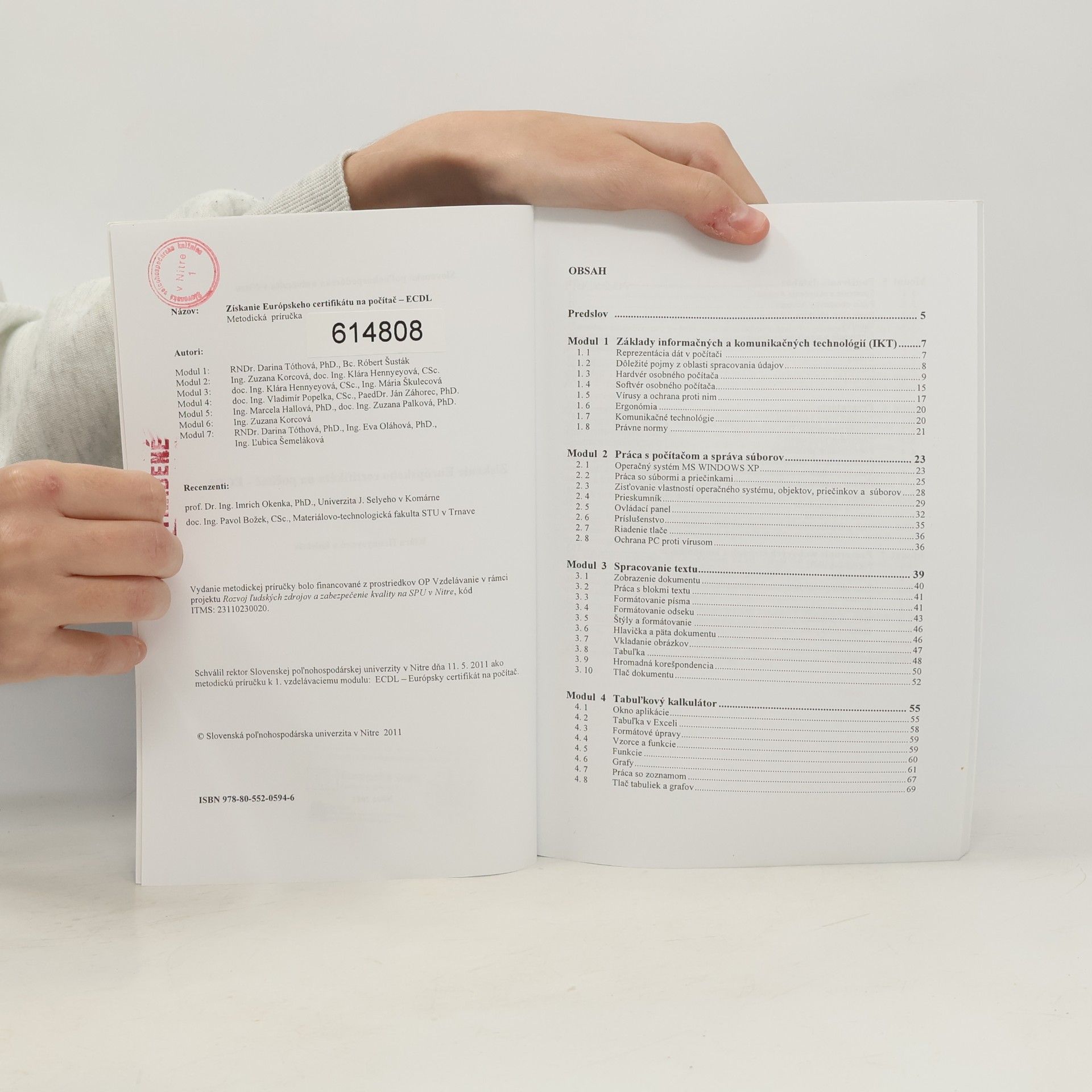 Darina Tóthová Získanie Európskeho certifikátu na počítač ECDL
