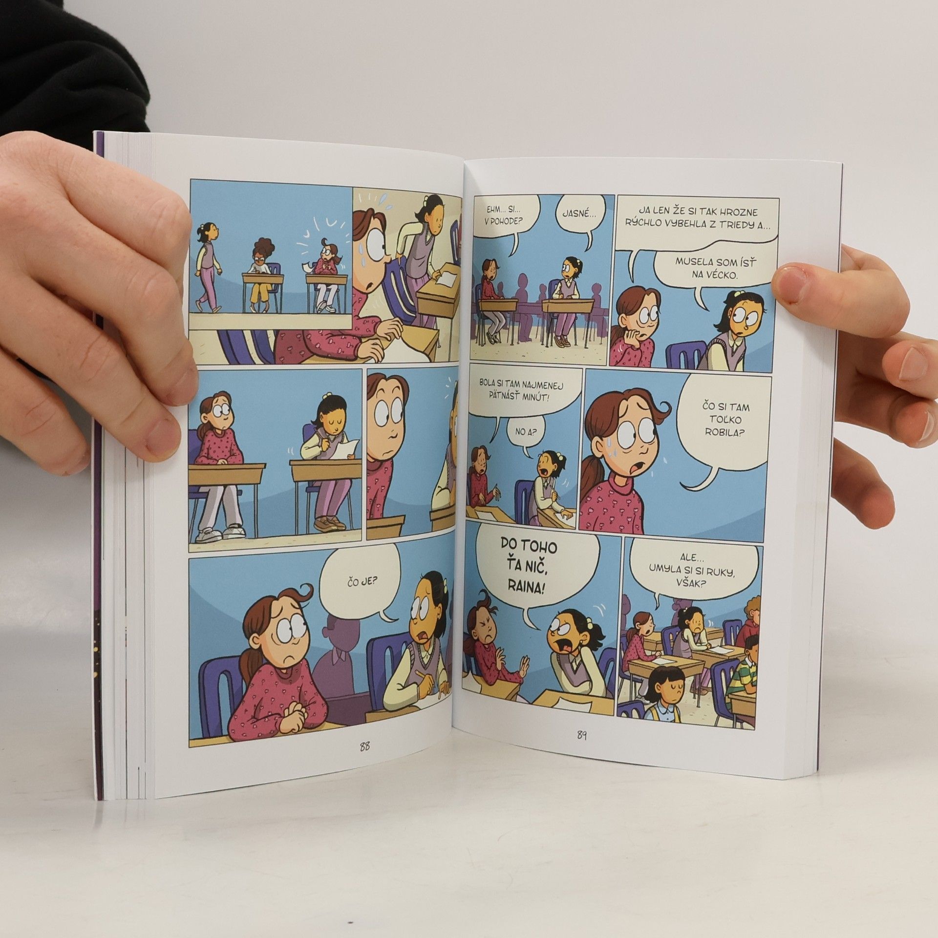 Raina Telgemeier Nervy