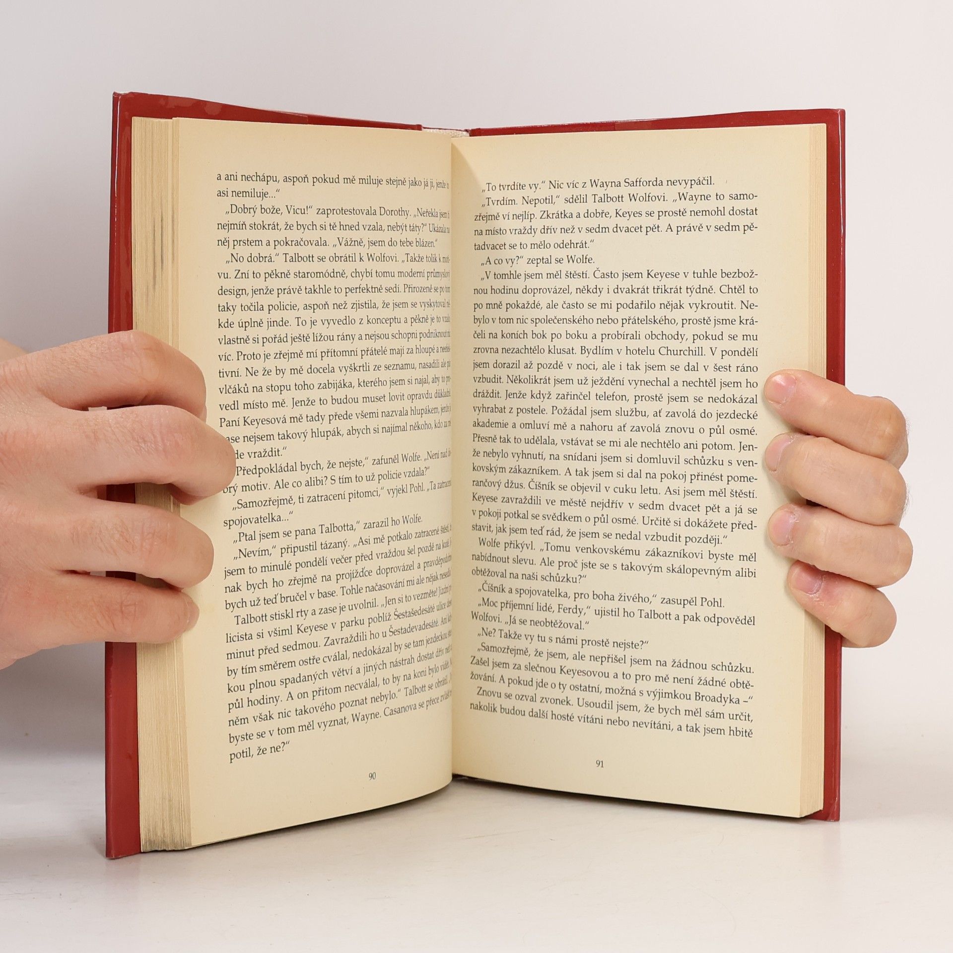 Rex Stout Tři stažené opony
