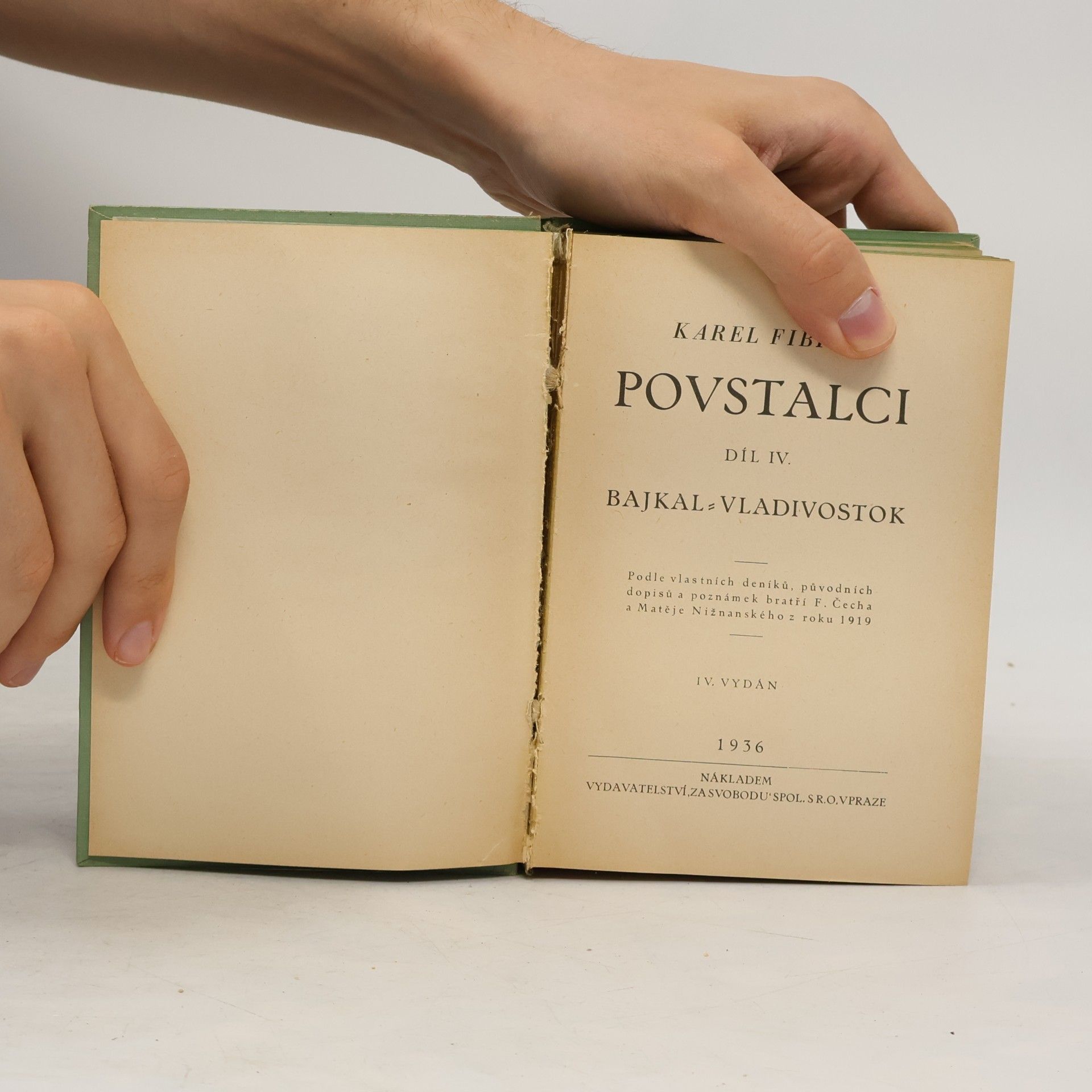 K. Fibich Povstalci IV.