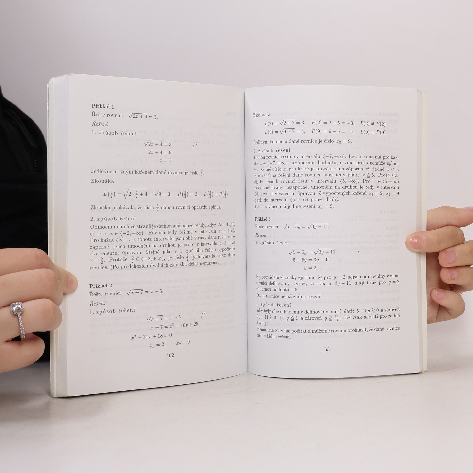 Jura Charvát Matematika pro gymnázia. Rovnice a nerovnice