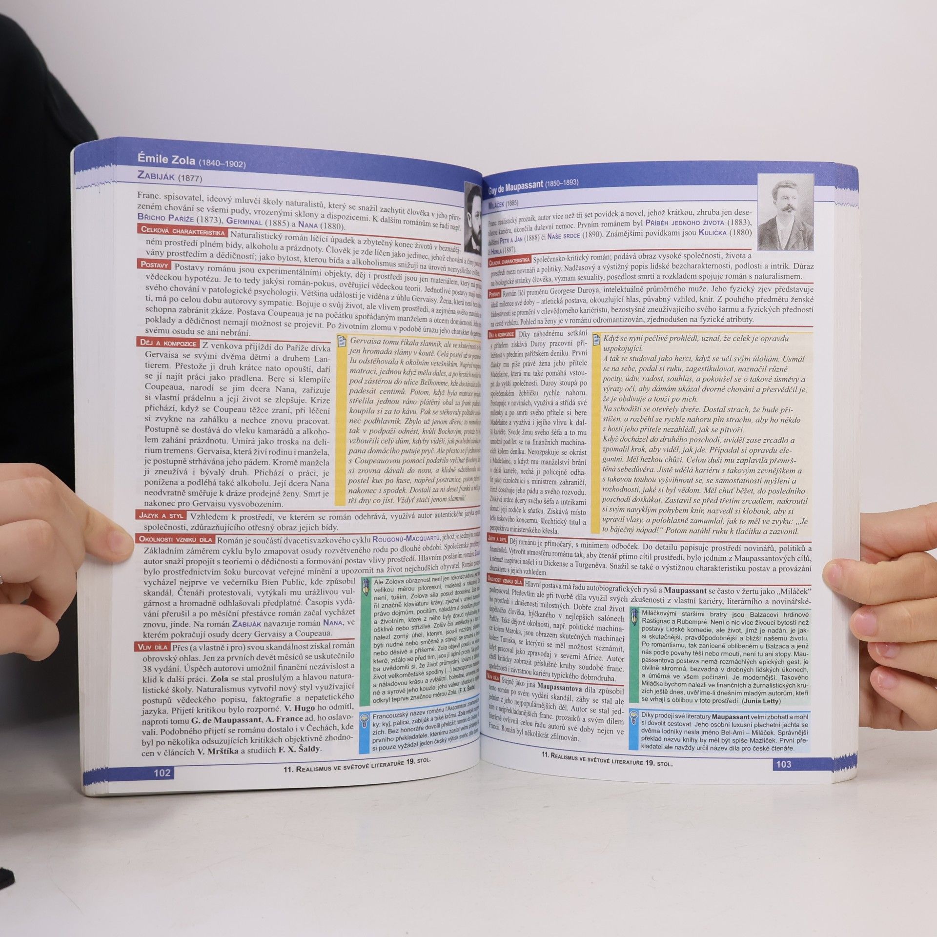 Otakar Slanař Obsahy a rozbory děl. K Literatuře - přehledu SŠ učiva