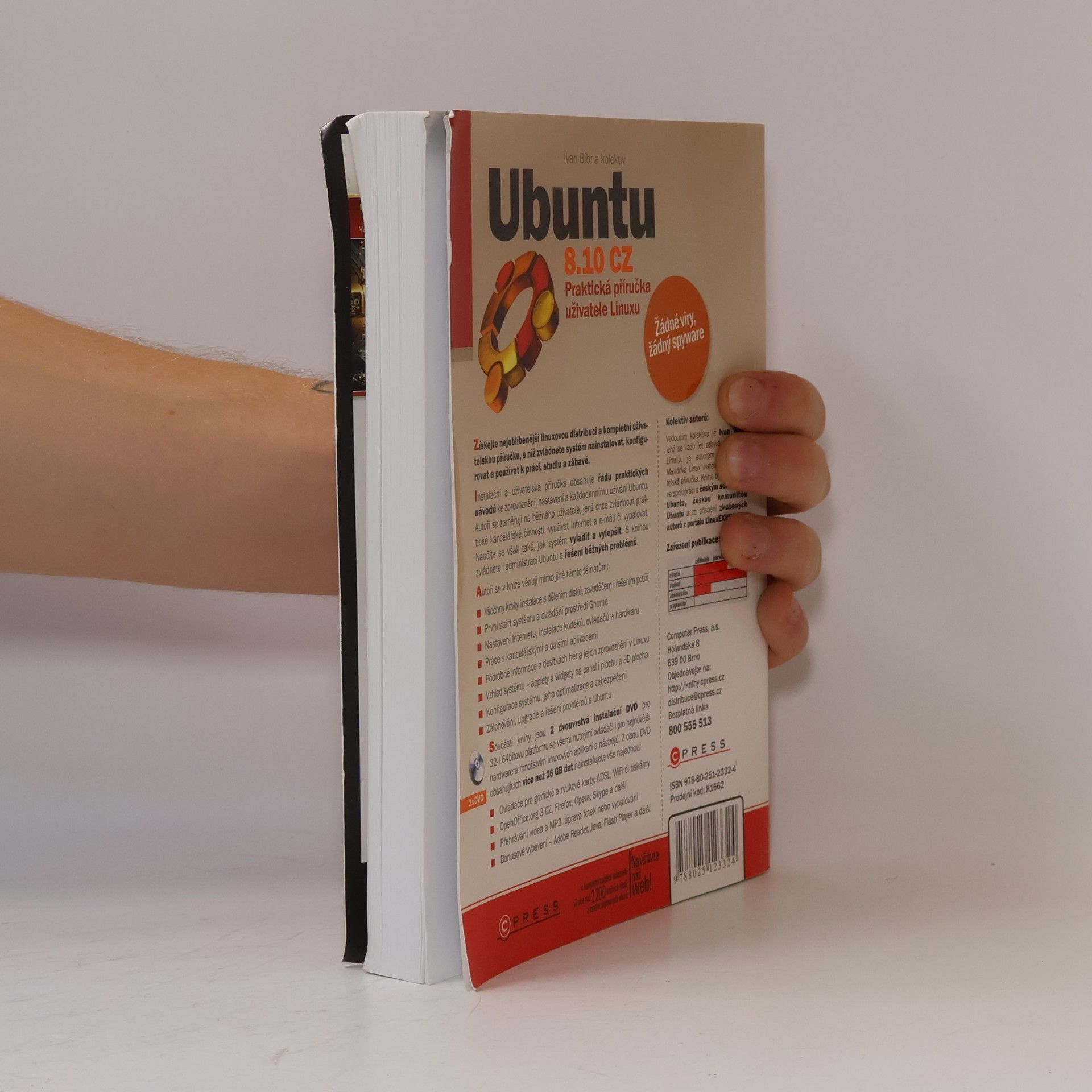 Ivan Bíbr Ubuntu 8.10 CZ - Příručka uživatele Linuxu