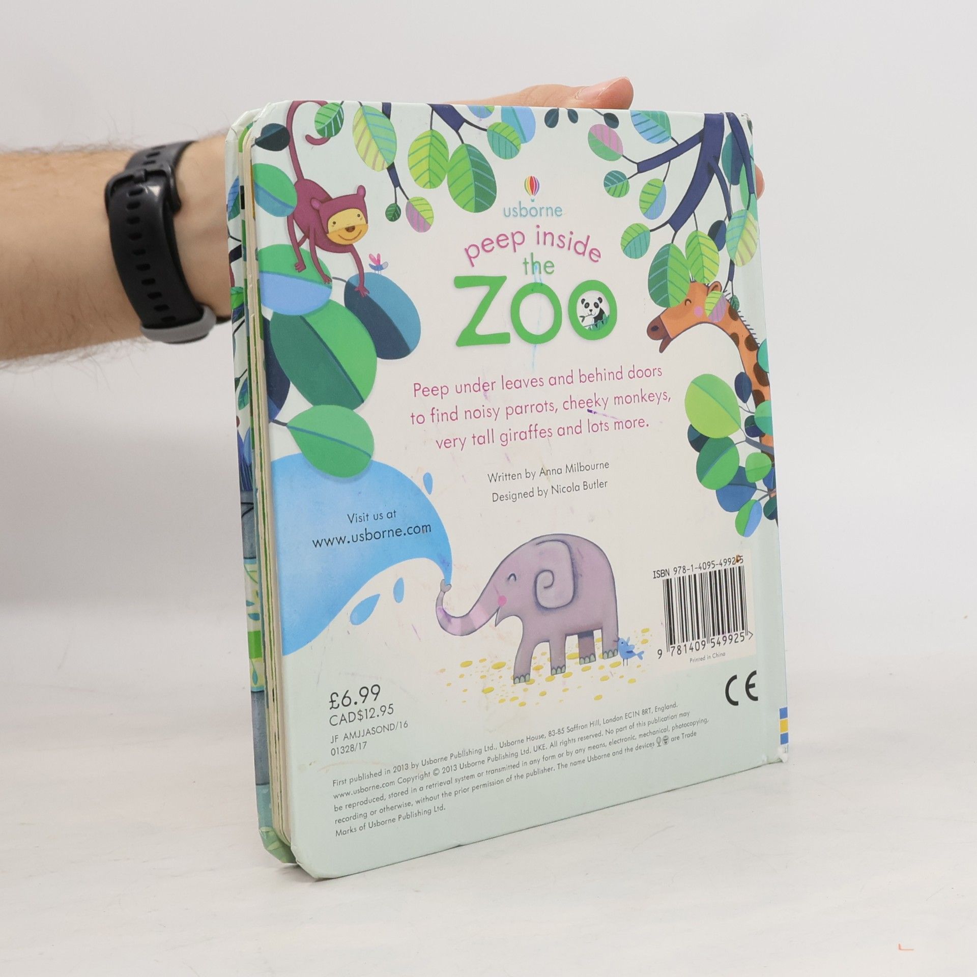 Anna Milbourne Peep Inside the Zoo