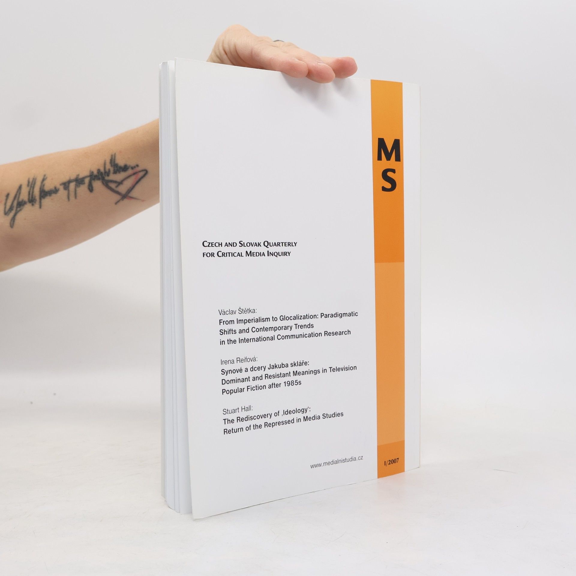 Kolektiv autorů Mediální studia I/2007