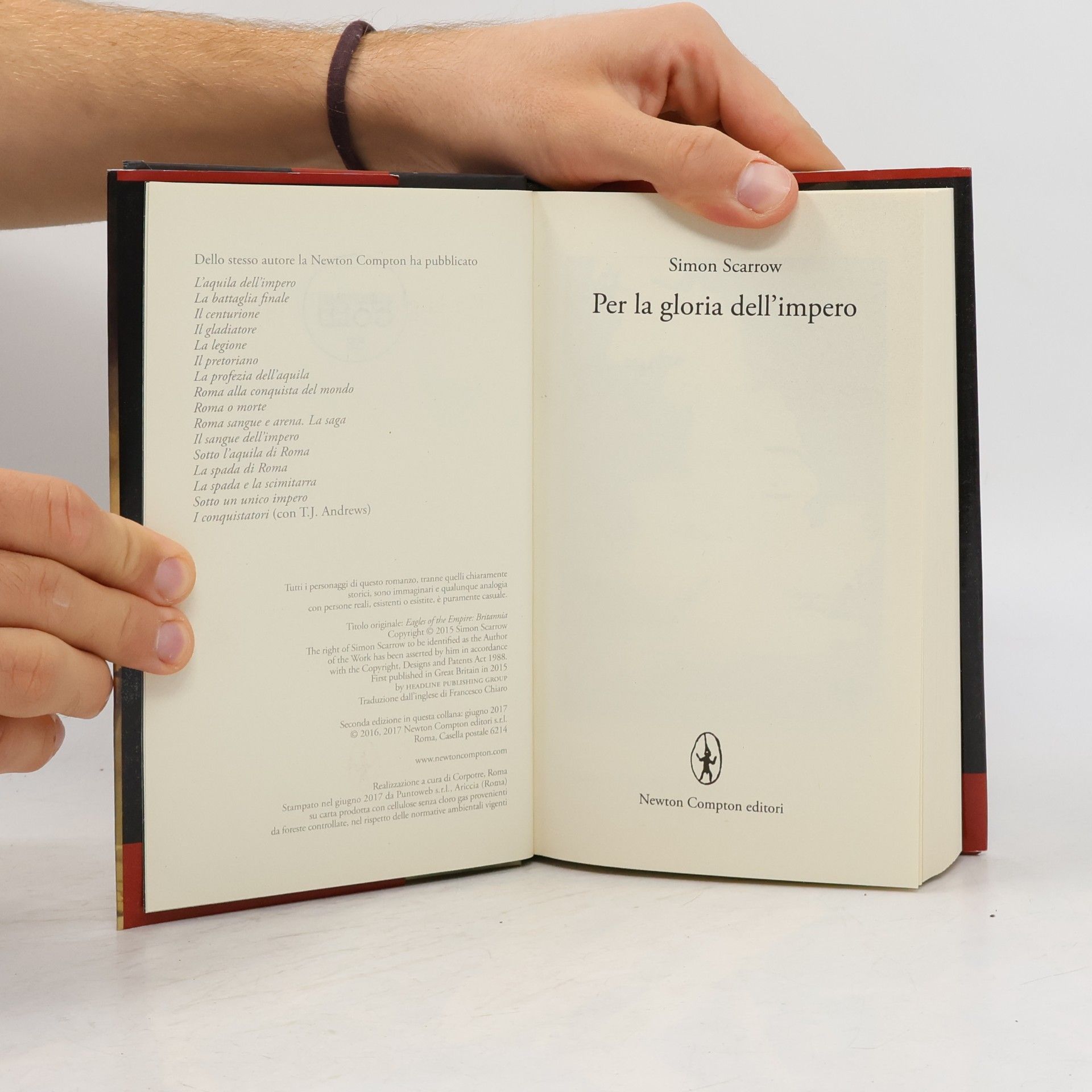 Simon Scarrow Per La Gloria Dell'impero