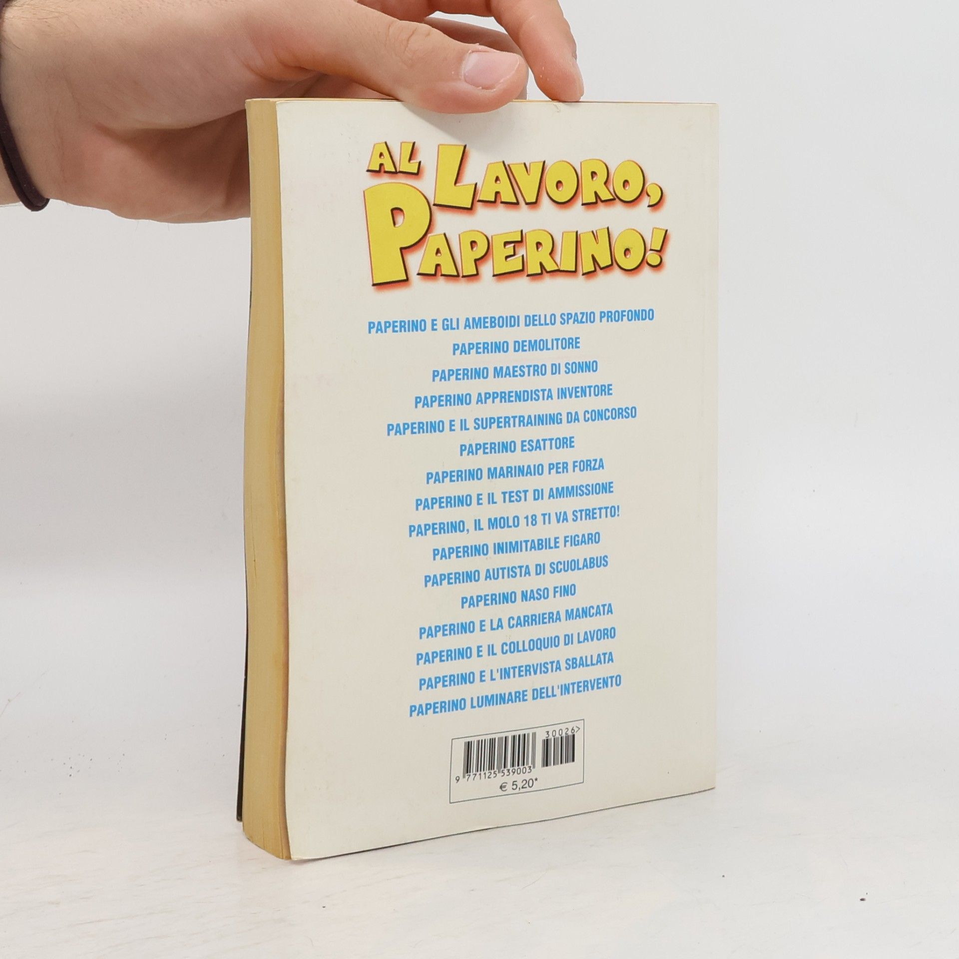 Stefano De Lellis Al Lavoro, Paperino!