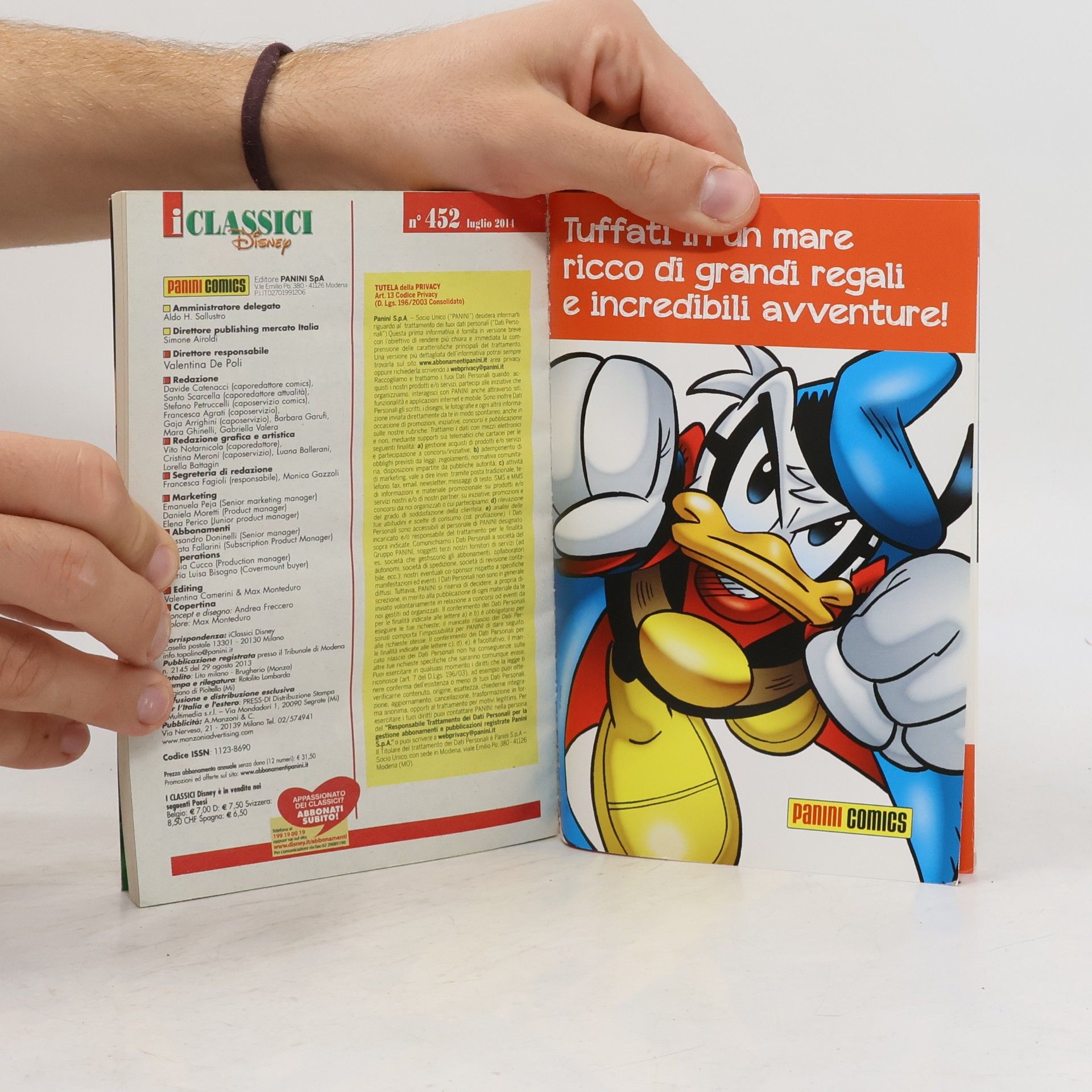 Andrea Freccero I Classici Disney n. 452