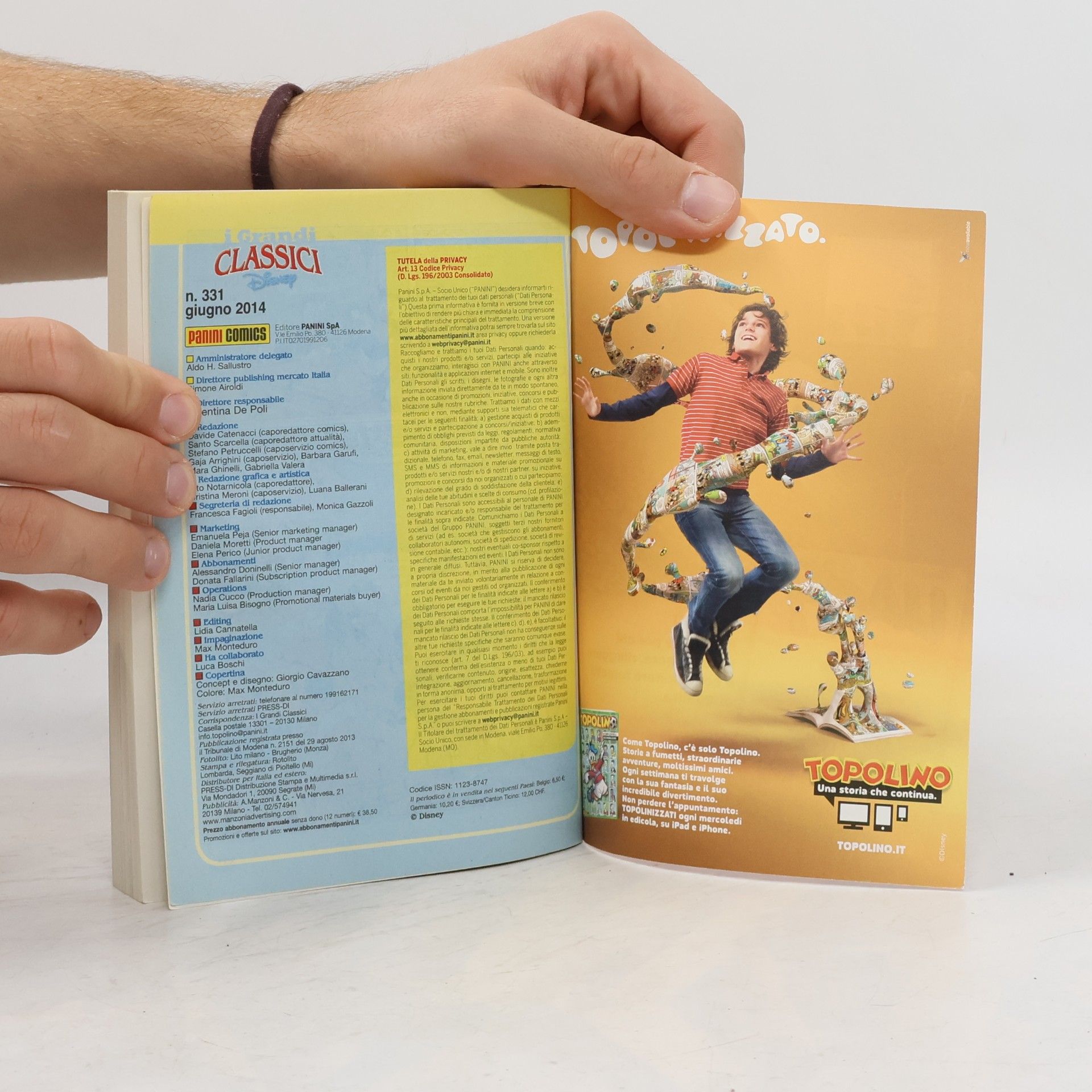 Kolektiv autorů i Grandi Classici Disney n. 331