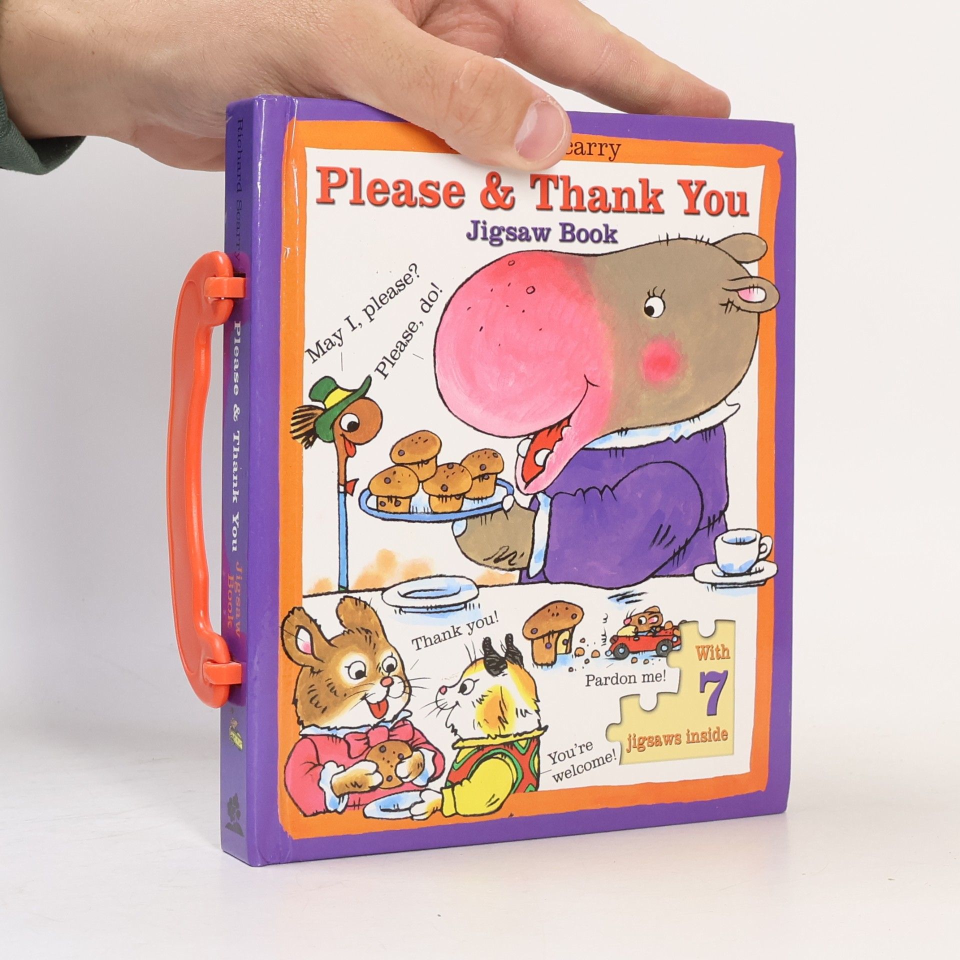 Richard Scarry Please And Thank You Jigsaw Book