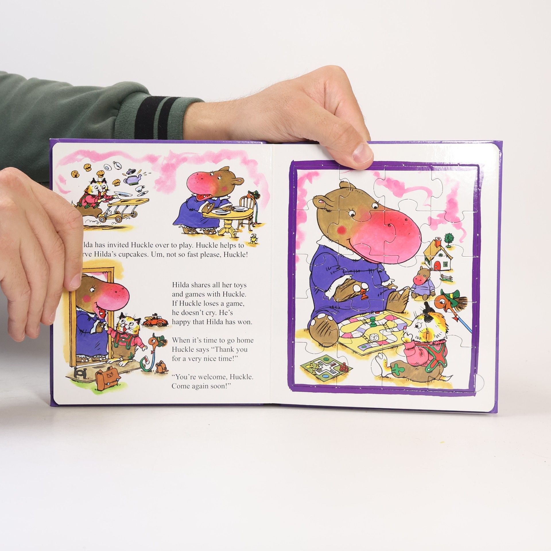 Richard Scarry Please And Thank You Jigsaw Book