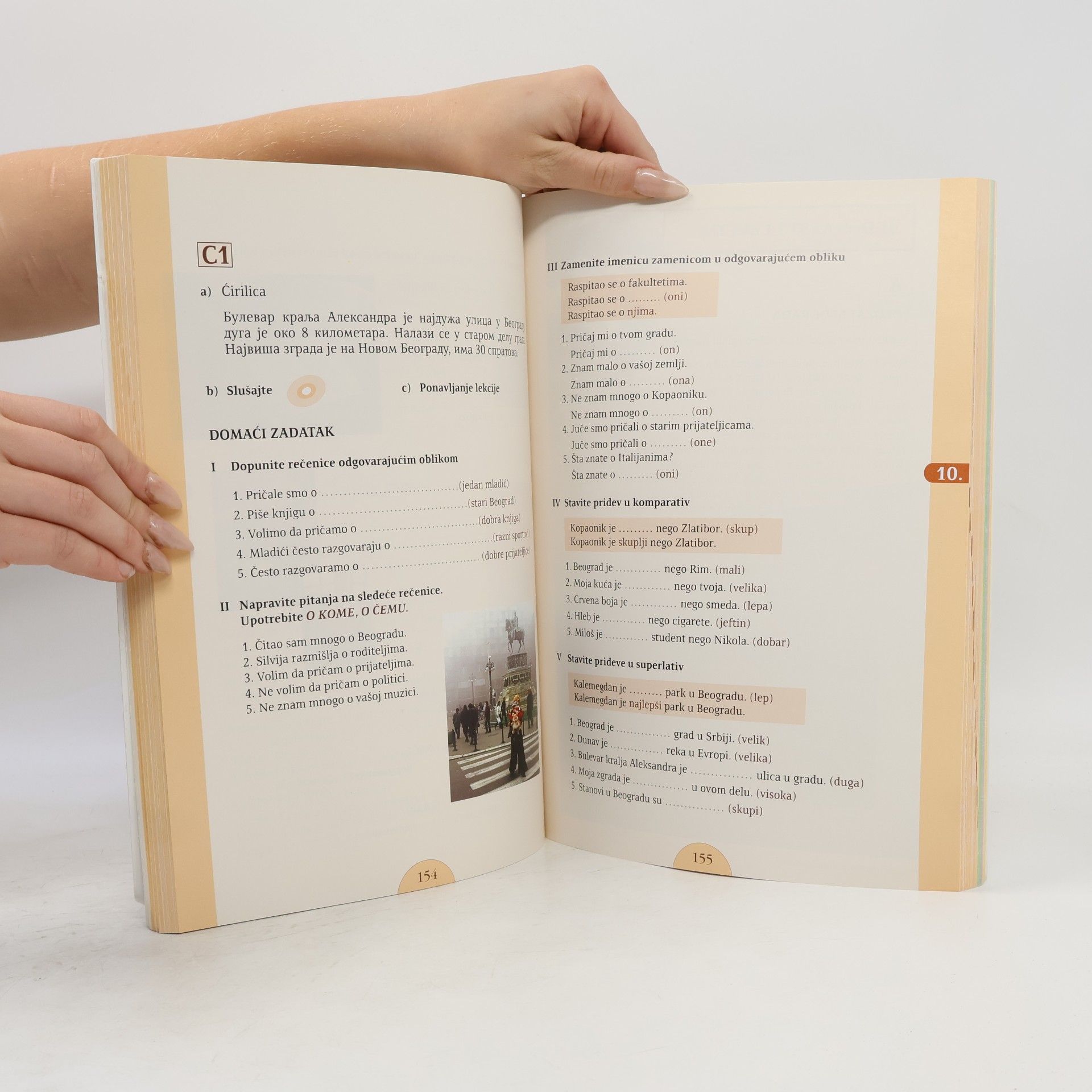 Kolektiv autorů Реч по реч Српски за странце почетни, књига - Word by wordSerbian for foreigners