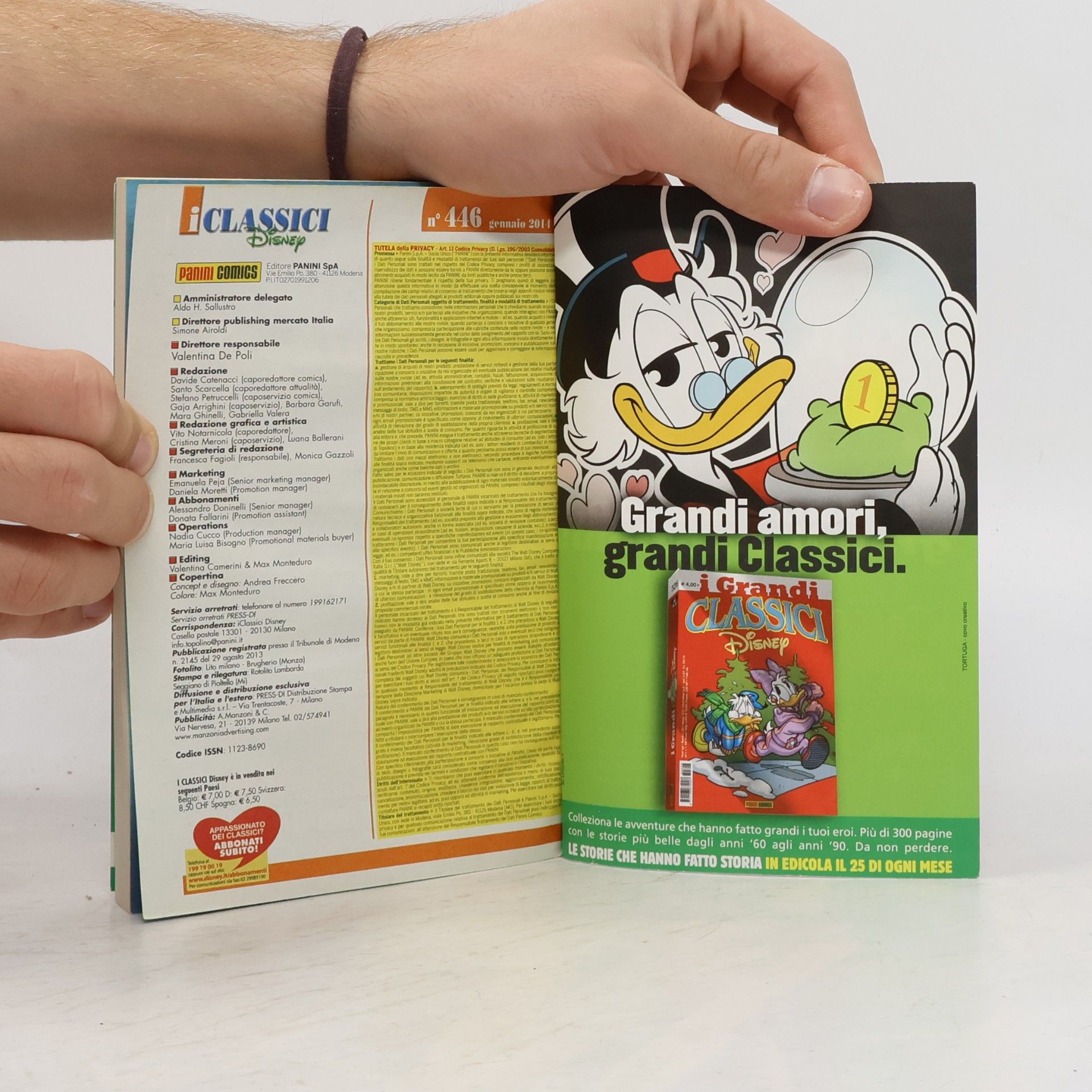Andrea Freccero I classici Disney n. 446