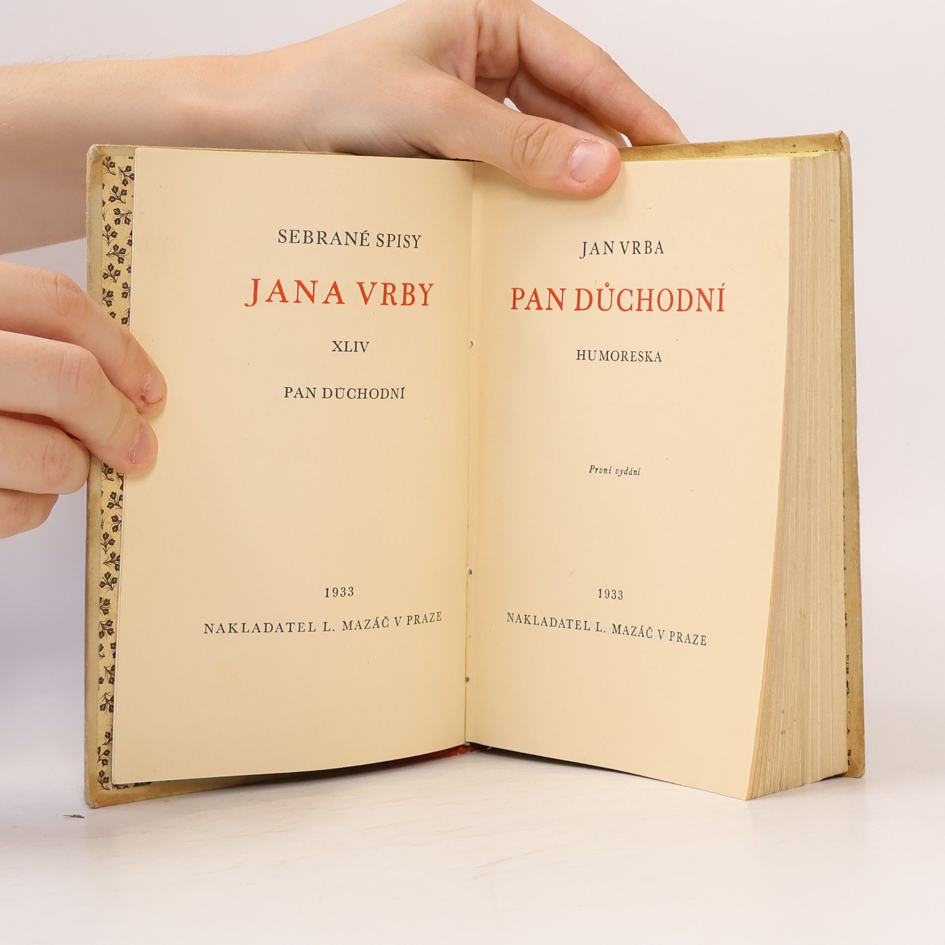 Jan Vrba Pan důchodní