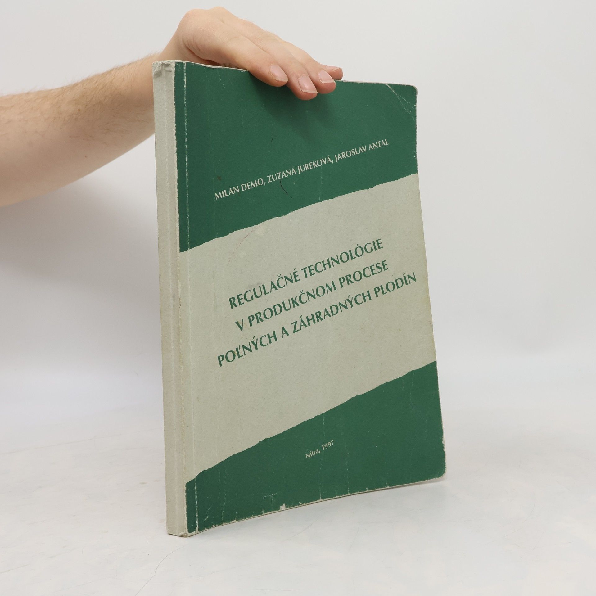 Zuzana Jureková Regulačné technológie v produkčnom procese poľných a záhradných plodín