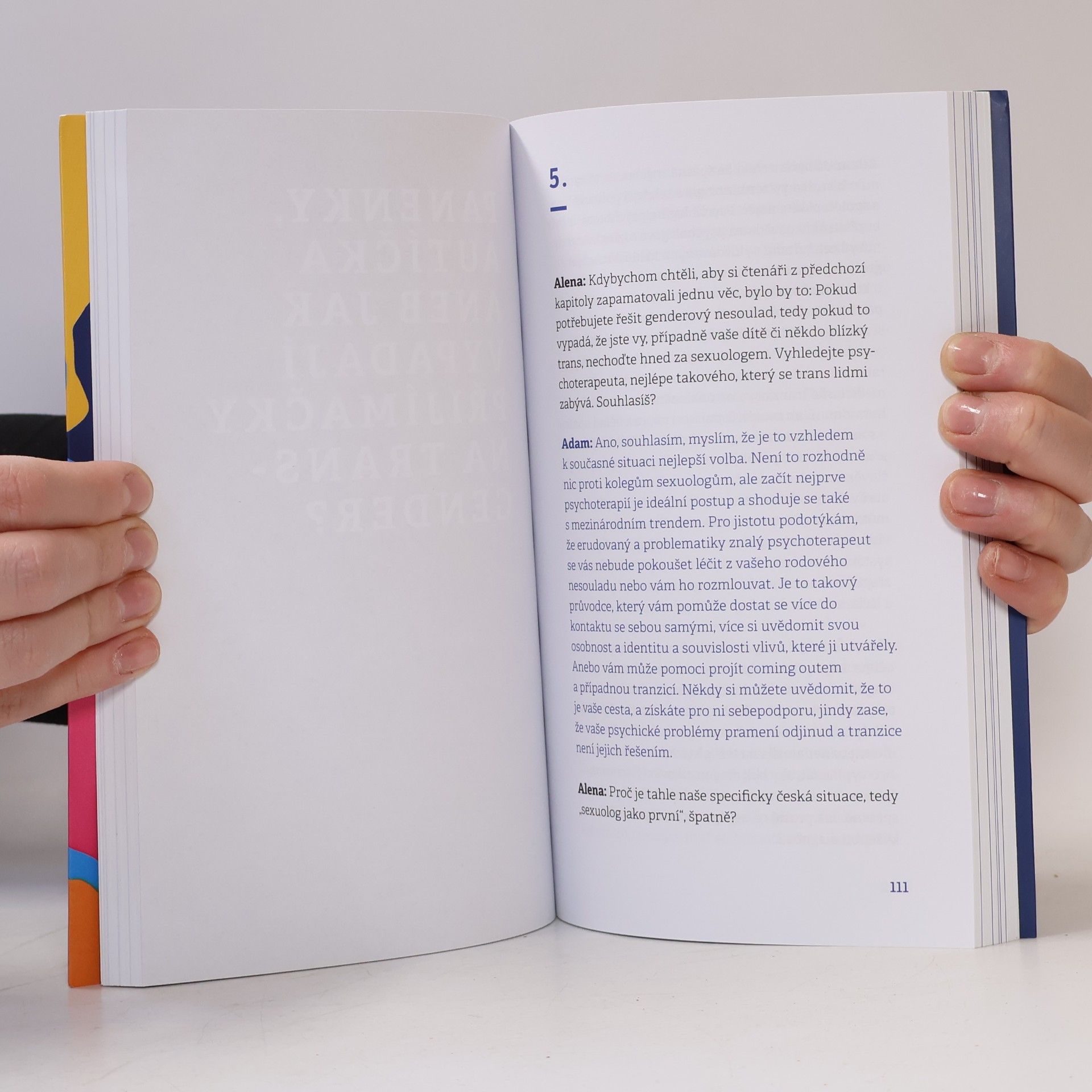 Various authors Transgender : otevřený rozhovor psychologa a matky trans dítěte