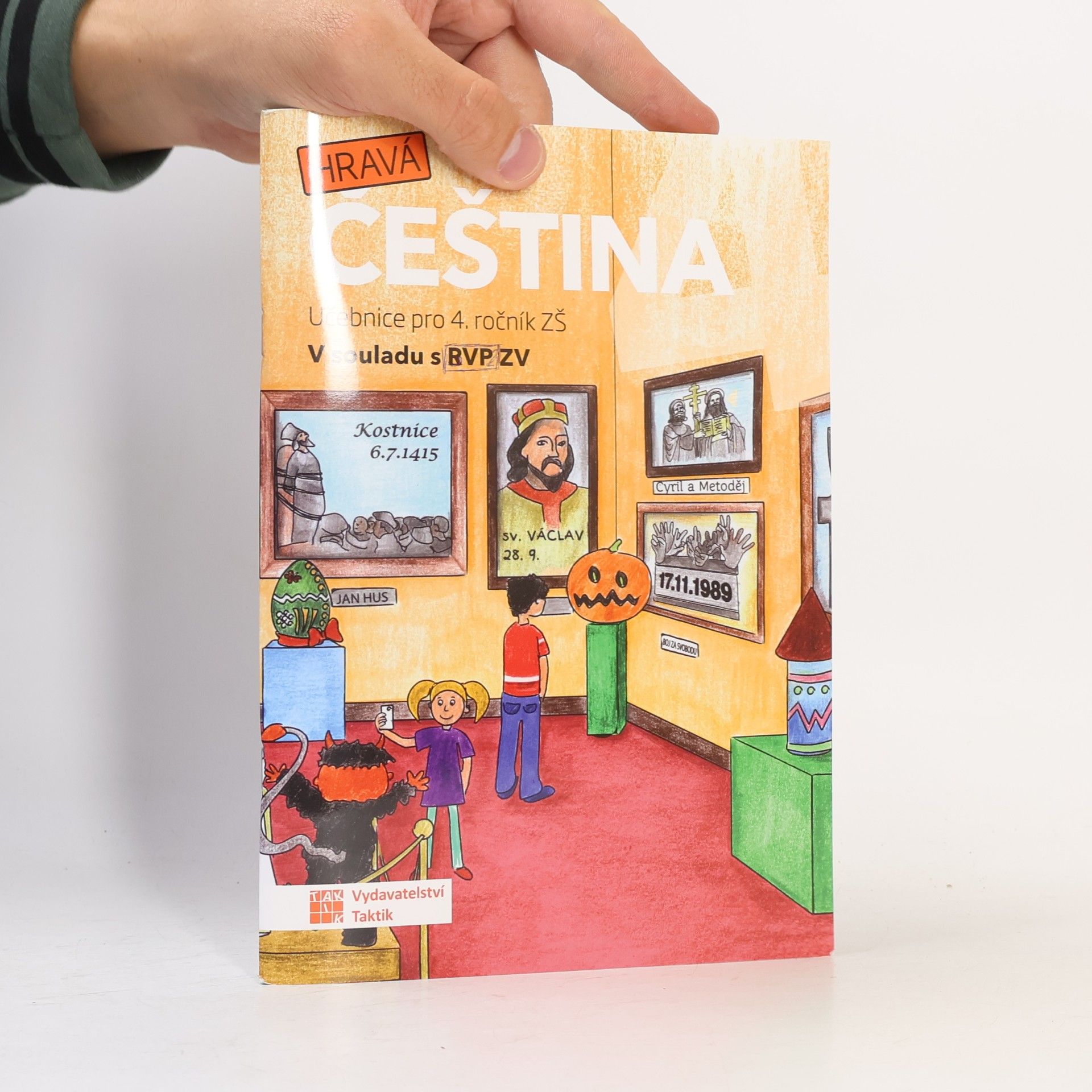 Kolektiv autorů Hravá čeština 4 - učebnice