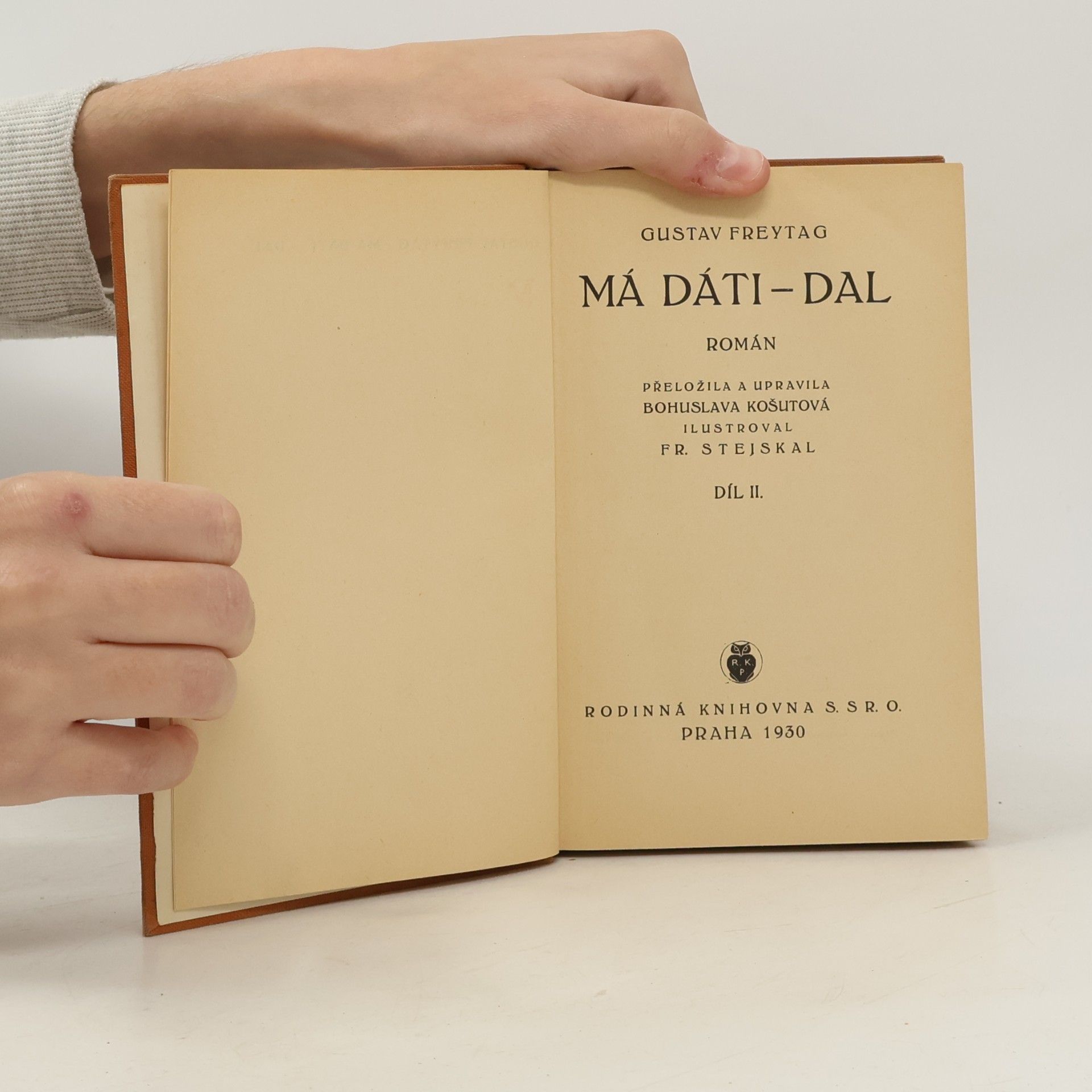 Gustav Freytag Má dáti-dal II