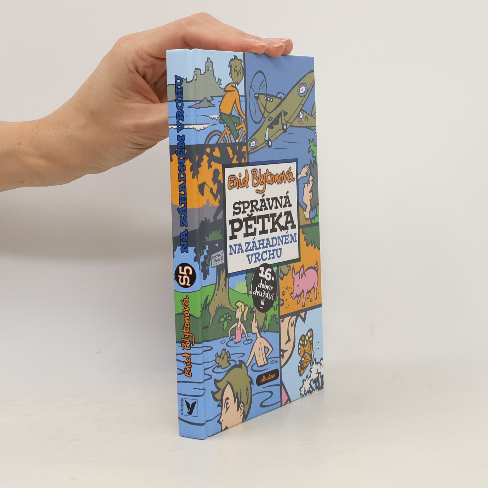 Enid Blyton Správná pětka. Na záhadném vrchu