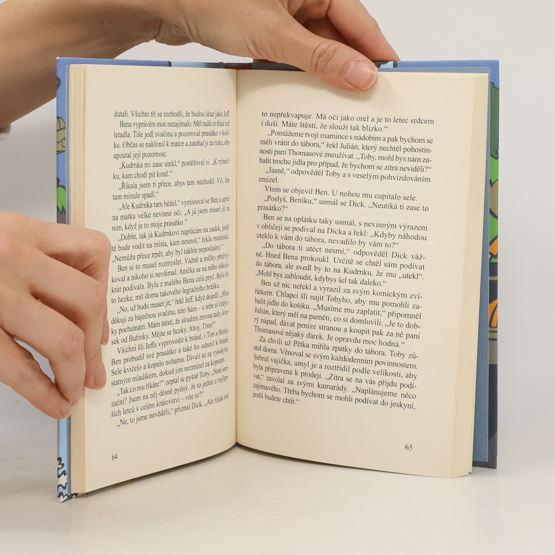Enid Blyton Správná pětka. Na záhadném vrchu