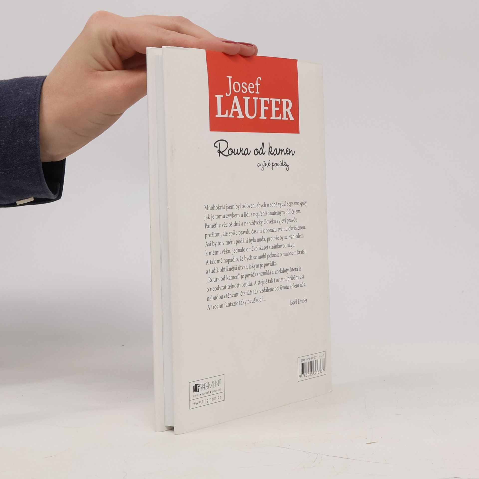 Josef Laufer Roura od kamen a jiné povídky