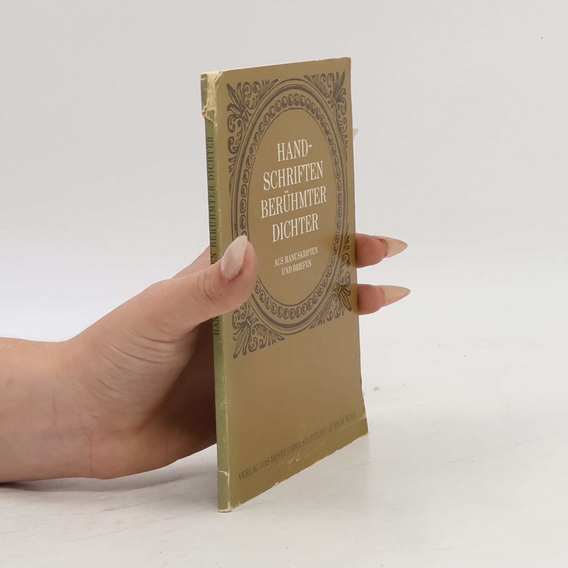 Various authors Handschriften berühmter Dichter