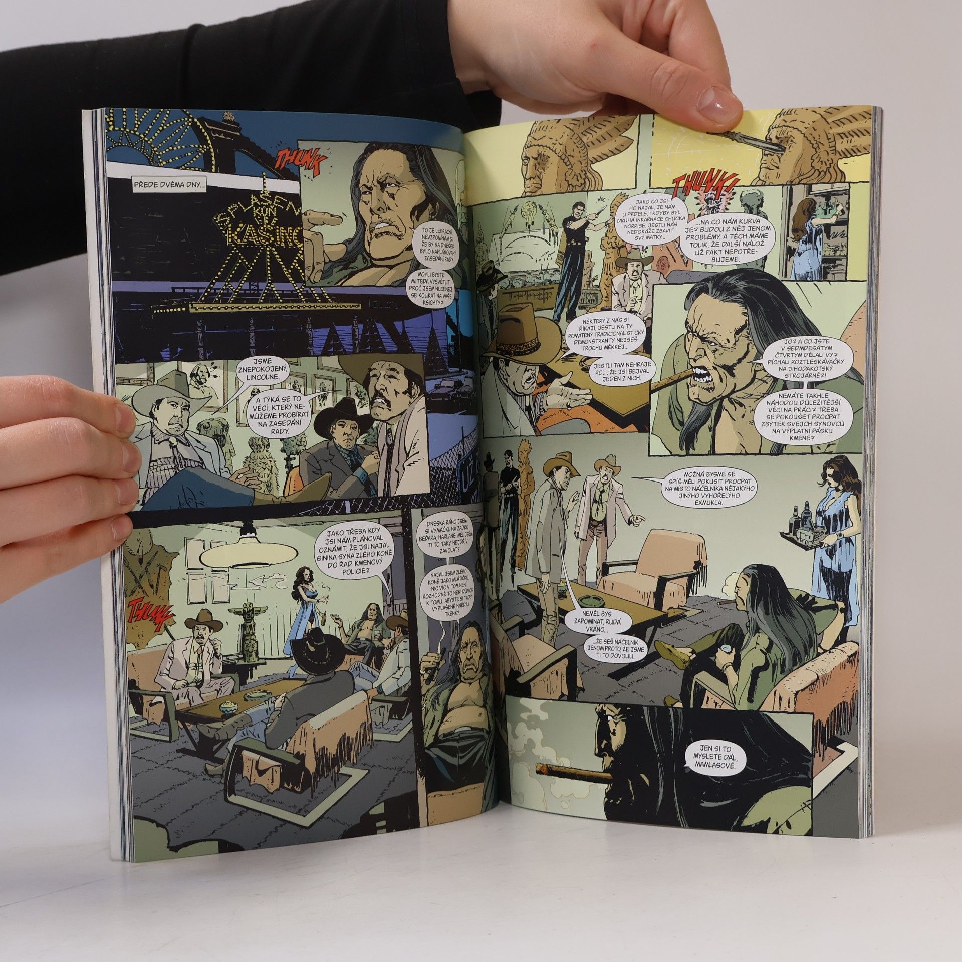 Jason Aaron Skalpy. Země indiánů