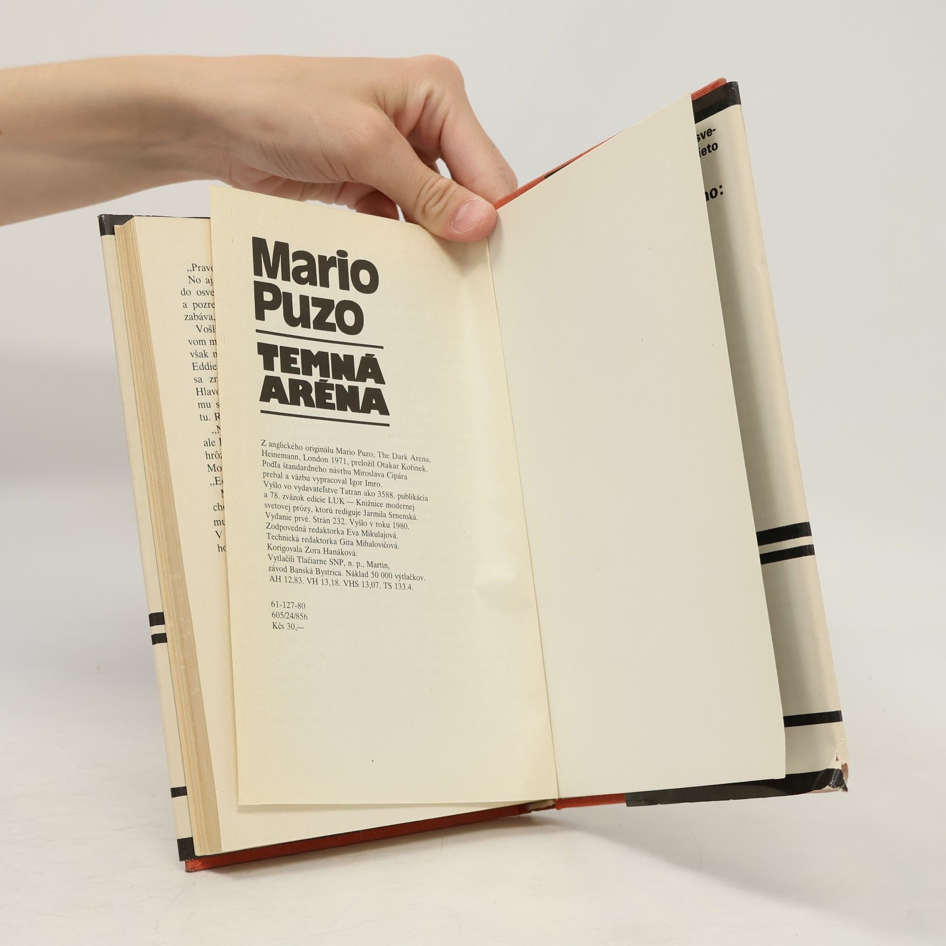 Mario Puzo Temná aréna