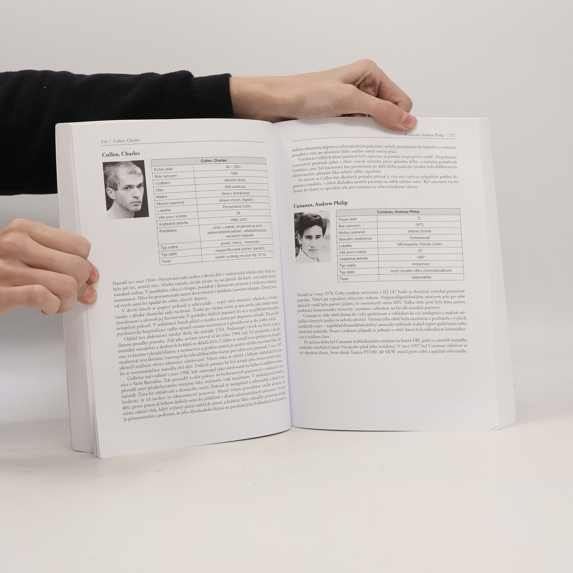 Andrej Drbohlav Psychologie sériových vrahů